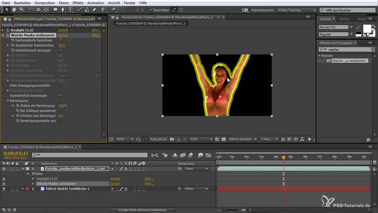 Vylepšené techniky kľúčovania v After Effects CC Vylepšené techniky kľúčovania v After Effects CC