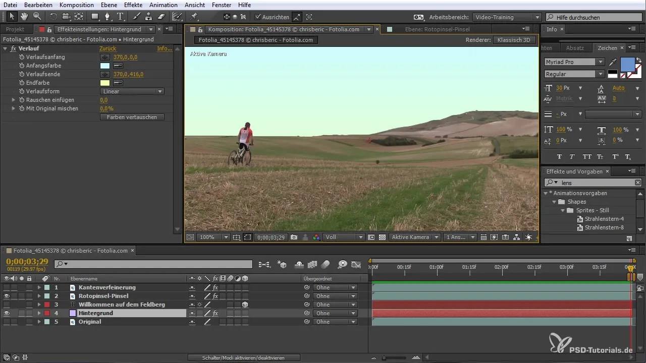 Efektívne využívanie nástroja na jemné hrany v After Effects CC Efektívne využívanie nástroja na vylepšovanie okrajov vo After Effects CC