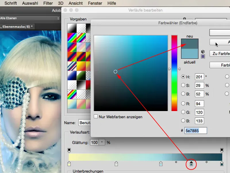 Vaade ja stiilid Photoshopis - Viimistlus