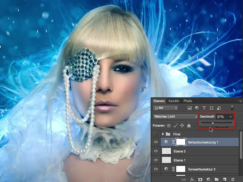 Väljanägemise ja stiilide viimistlemine Photoshopis - lõplik lihv
