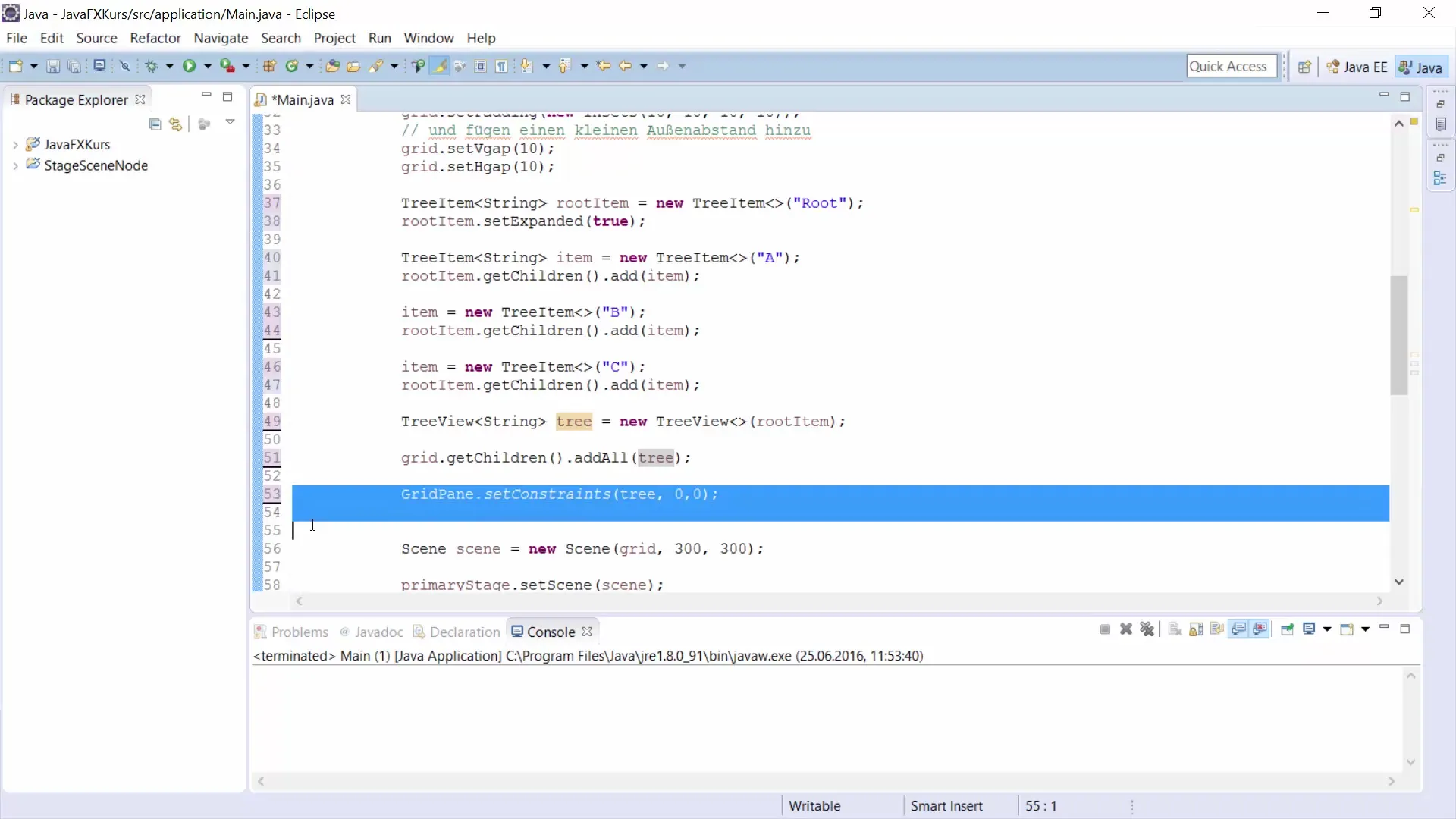 JavaFX에서 효과적인 GUI 개발을 위한 TreeView JavaFX의 TreeView를 이용한 효과적인 GUI 개발