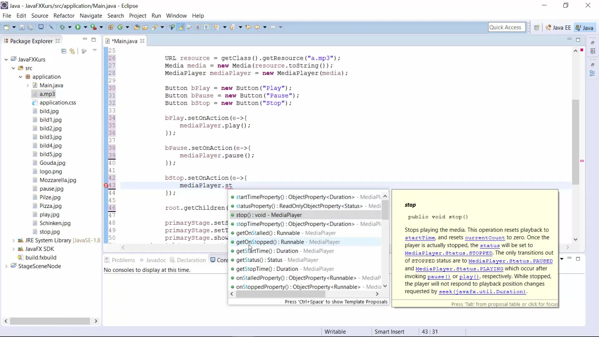 Audio Player in JavaFX: How to Create It Yourself Audio Player in JavaFX: How to Create It Yourself