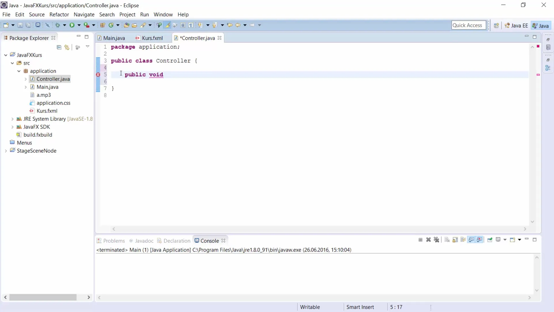 효과적인 Controller 개발 in JavaFX 효과적인 JavaFX 컨트롤러 개발