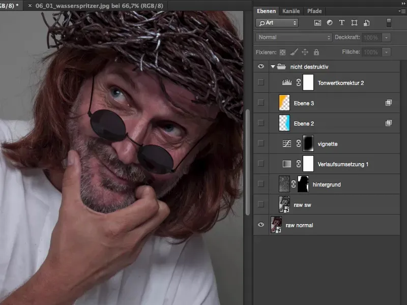 Looks & Styles Photoshop: non-destructive vs. destructive