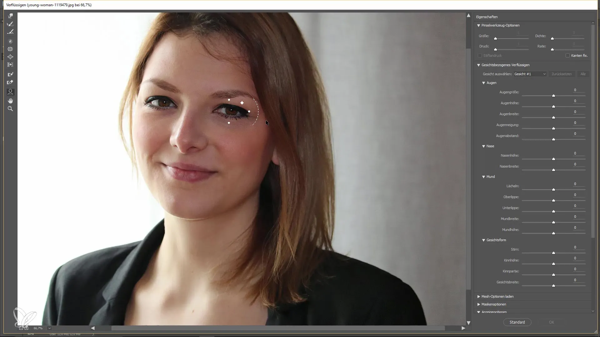 Facial optimization and extraction in Photoshop CC 2015.5 Facial optimization and cropping in Photoshop CC 2015.5
