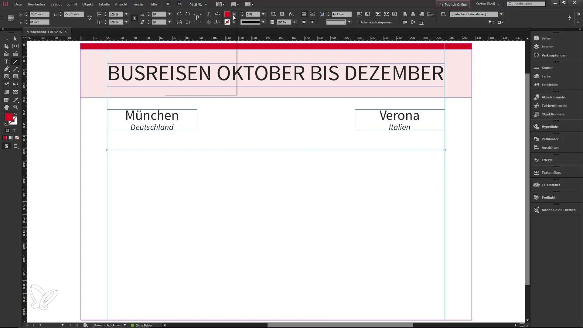 InDesign CC 2017'de Ok Uçları ile Esnek Çalışma InDesign CC 2017'de Ok Uçları ile Esnek Çalışma