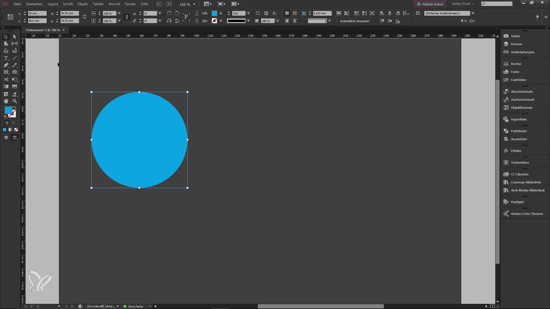 Effekte in InDesign automatisch skalieren Effekte in InDesign automatisch skalieren