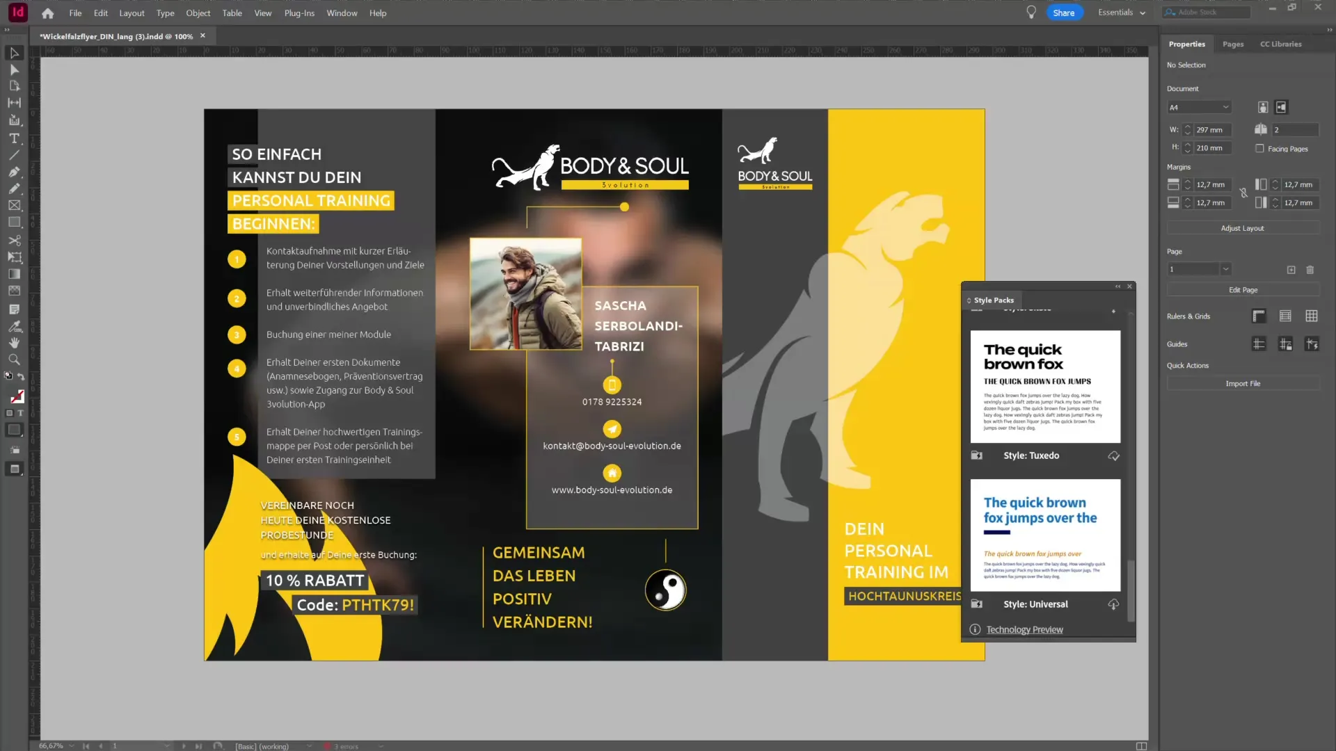 Neue Funktionen in InDesign CC 2022/2023 einfach erklärt Neue Funktionen in InDesign CC 2022/2023 einfach erklärt