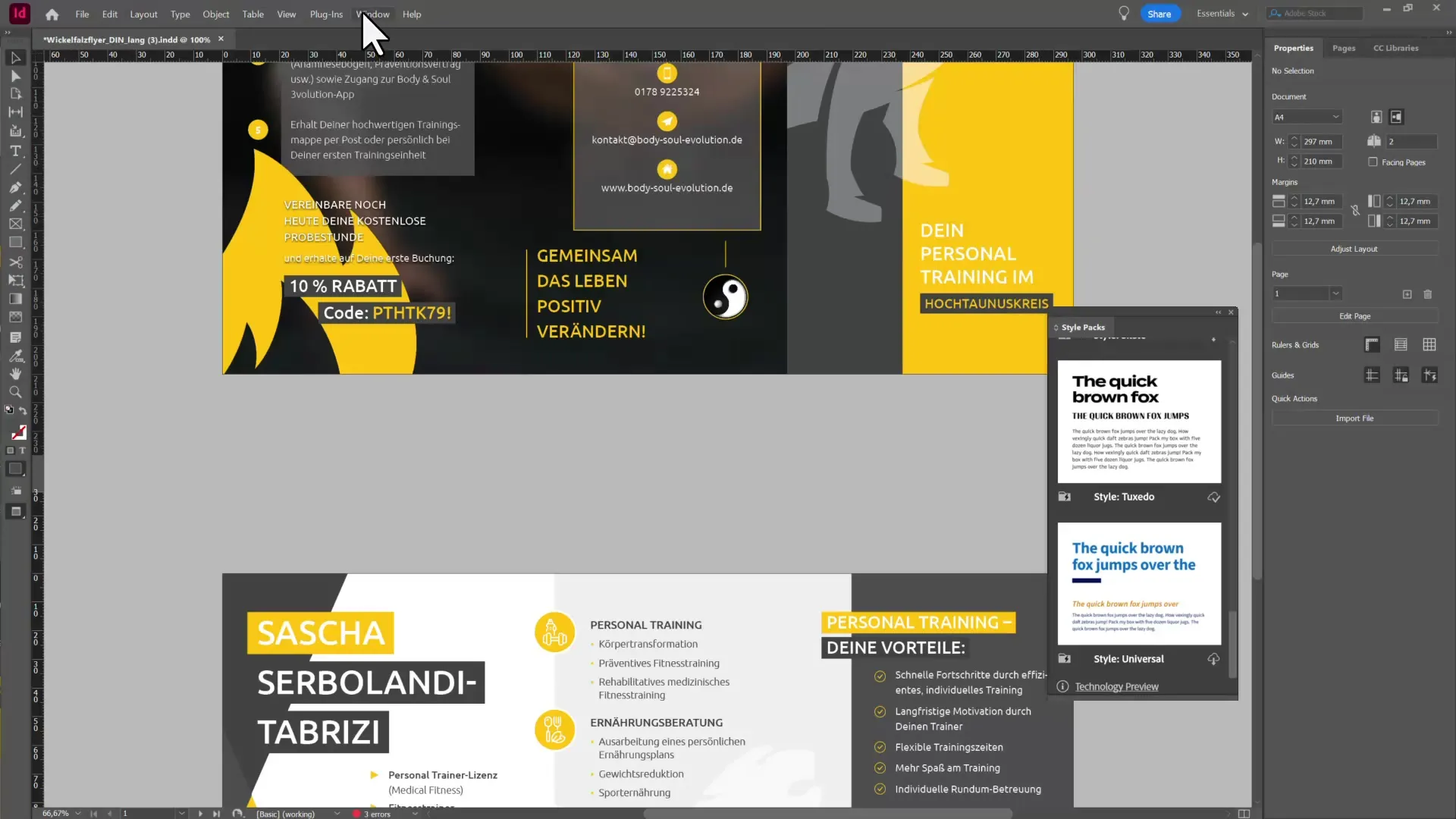 Neue Funktionen in InDesign CC 2022/2023 einfach erklärt Neue Funktionen in InDesign CC 2022/2023 einfach erklärt