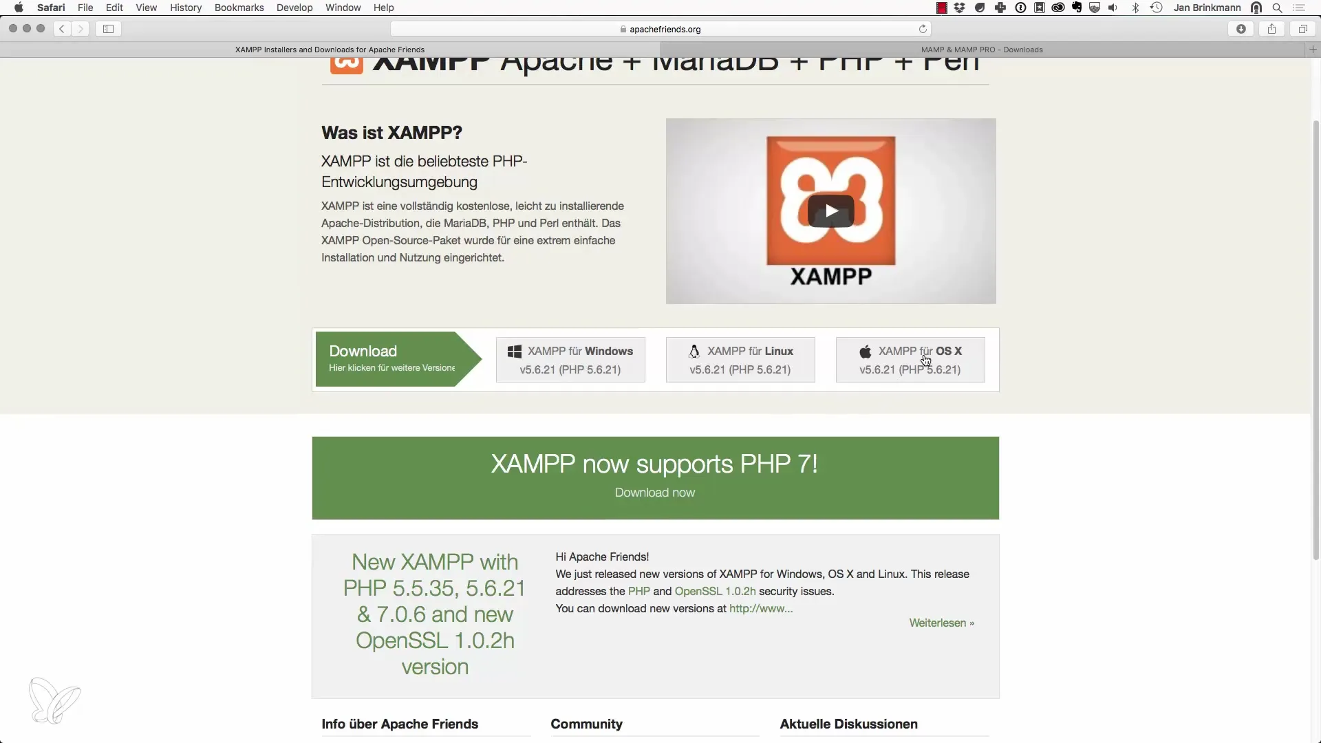 Lokale ontwikkelomgeving voor PHP instellen
