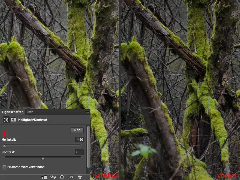 Välimus ja stiilid Photoshopis - kontrast