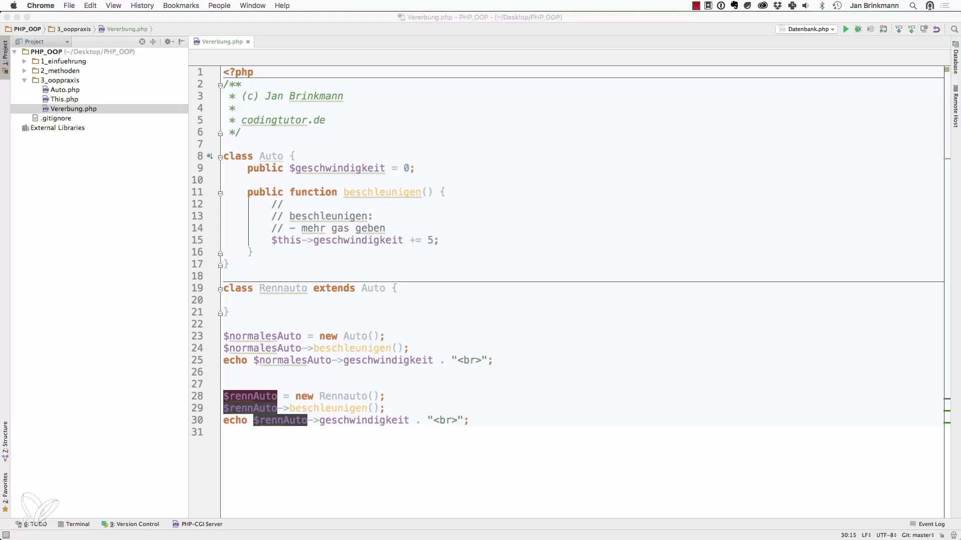 Erfenis in PHP – Effectief gebruiken Erfgoed in PHP - Effectief gebruiken