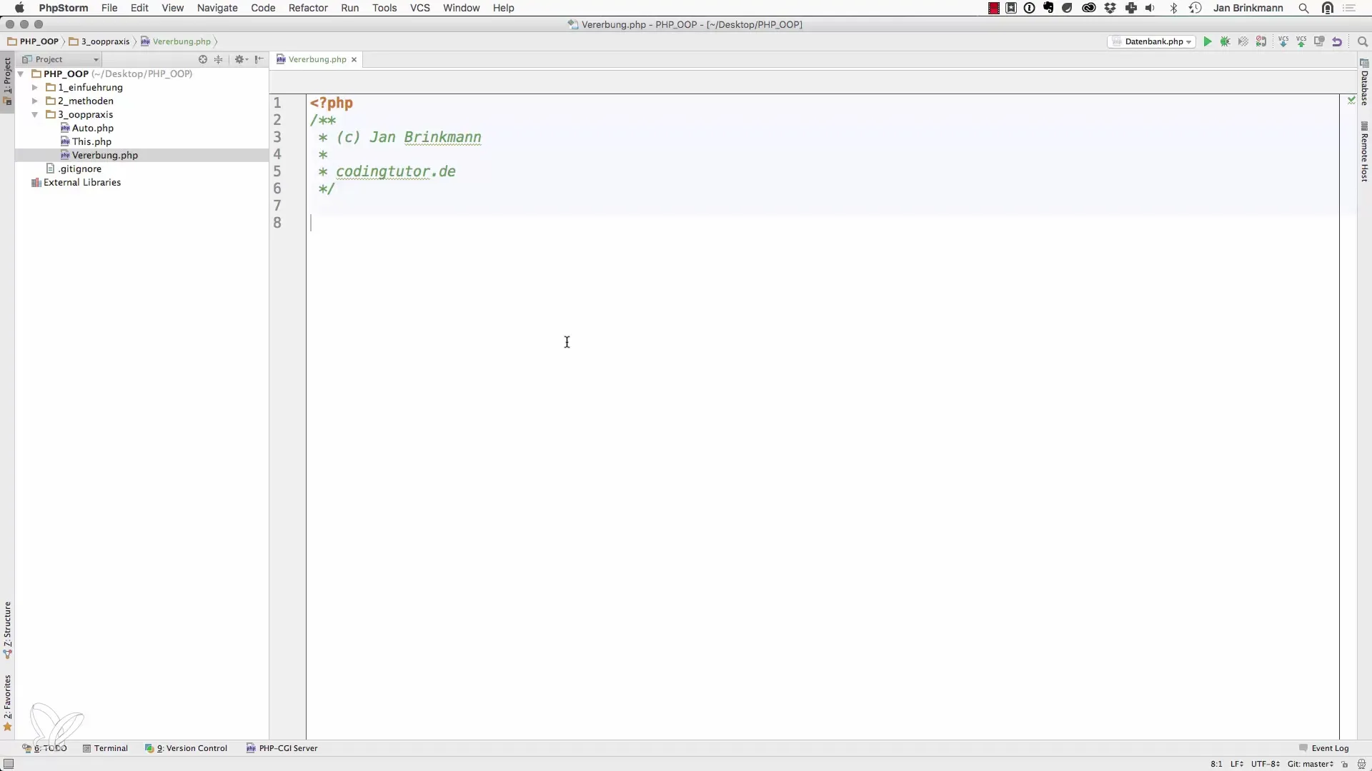 Erfelijkheid in PHP – Effectief benutten Erfelijkheid in PHP - Effectief gebruiken
