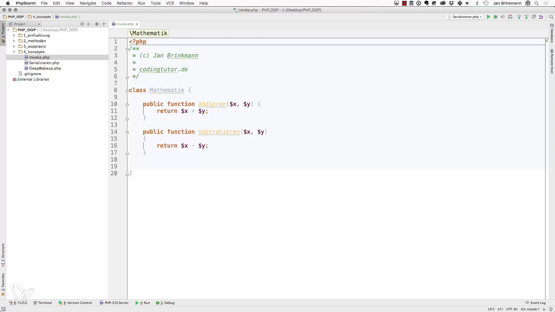 Object als functie gebruiken met PHP __invoke methode Object als functie gebruiken met PHP __invoke methode