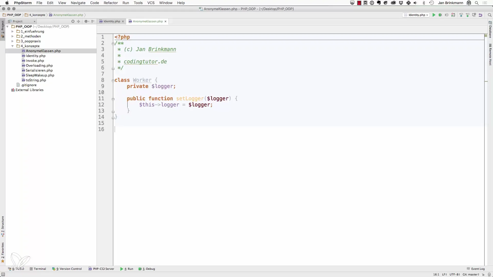 Anonieme klassen in PHP 7 - Een effectief hulpmiddel Anonieme klassen in PHP 7 - Een effectief hulpmiddel