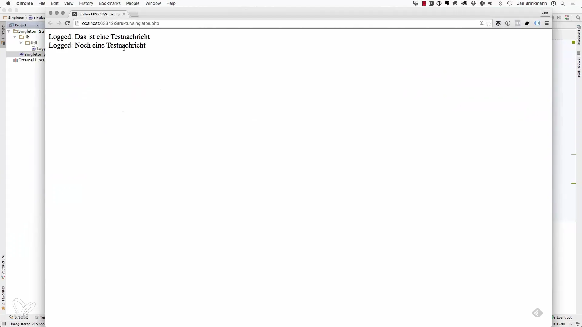 Effectieve implementatie van het Singleton-patroon in PHP Effectieve implementatie van het Singleton-patroon in PHP