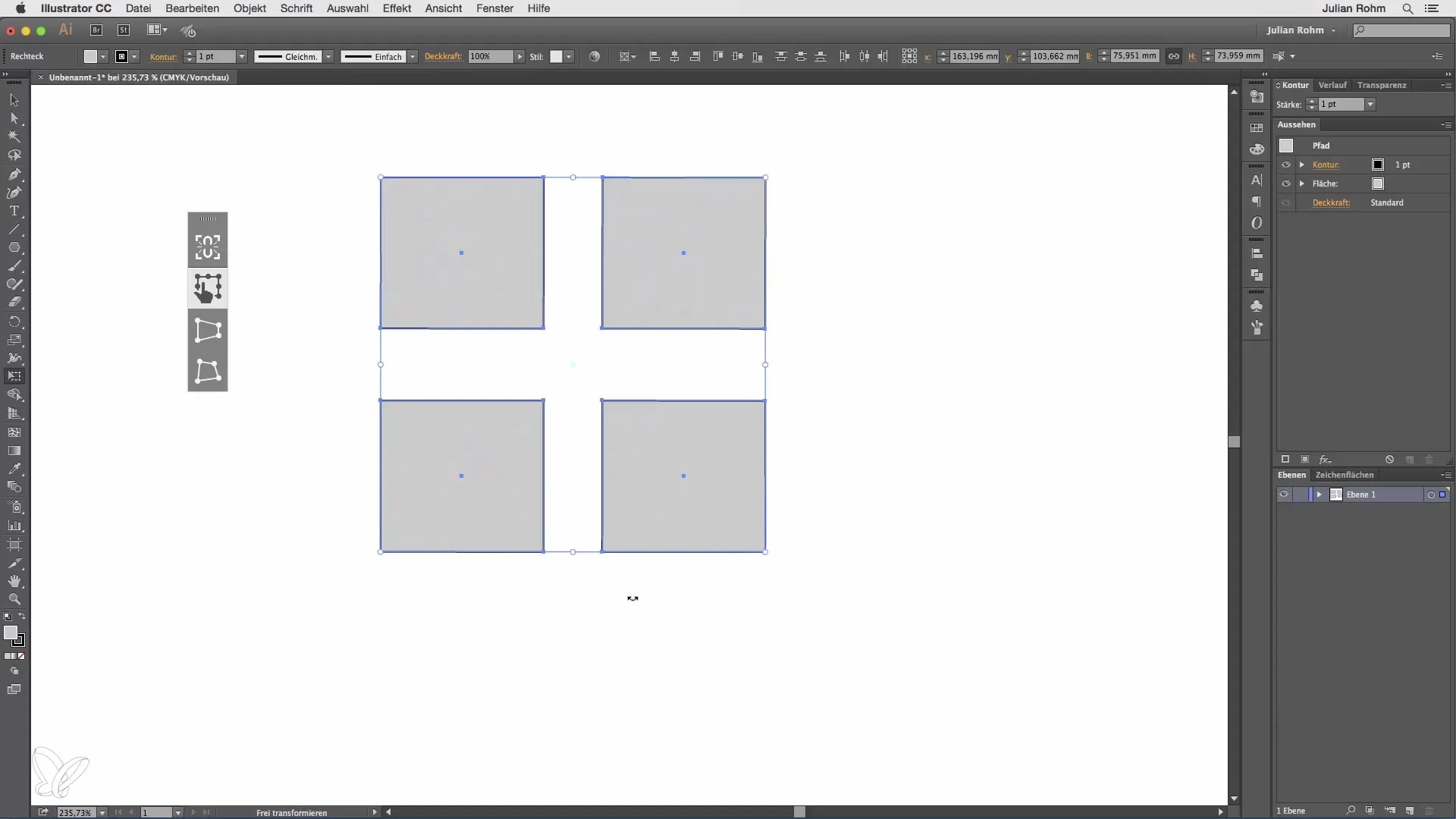 Outil de transformation libre dans Illustrator - Comment l'utiliser efficacement Outil de transformation libre dans Illustrator - Comment l'utiliser efficacement