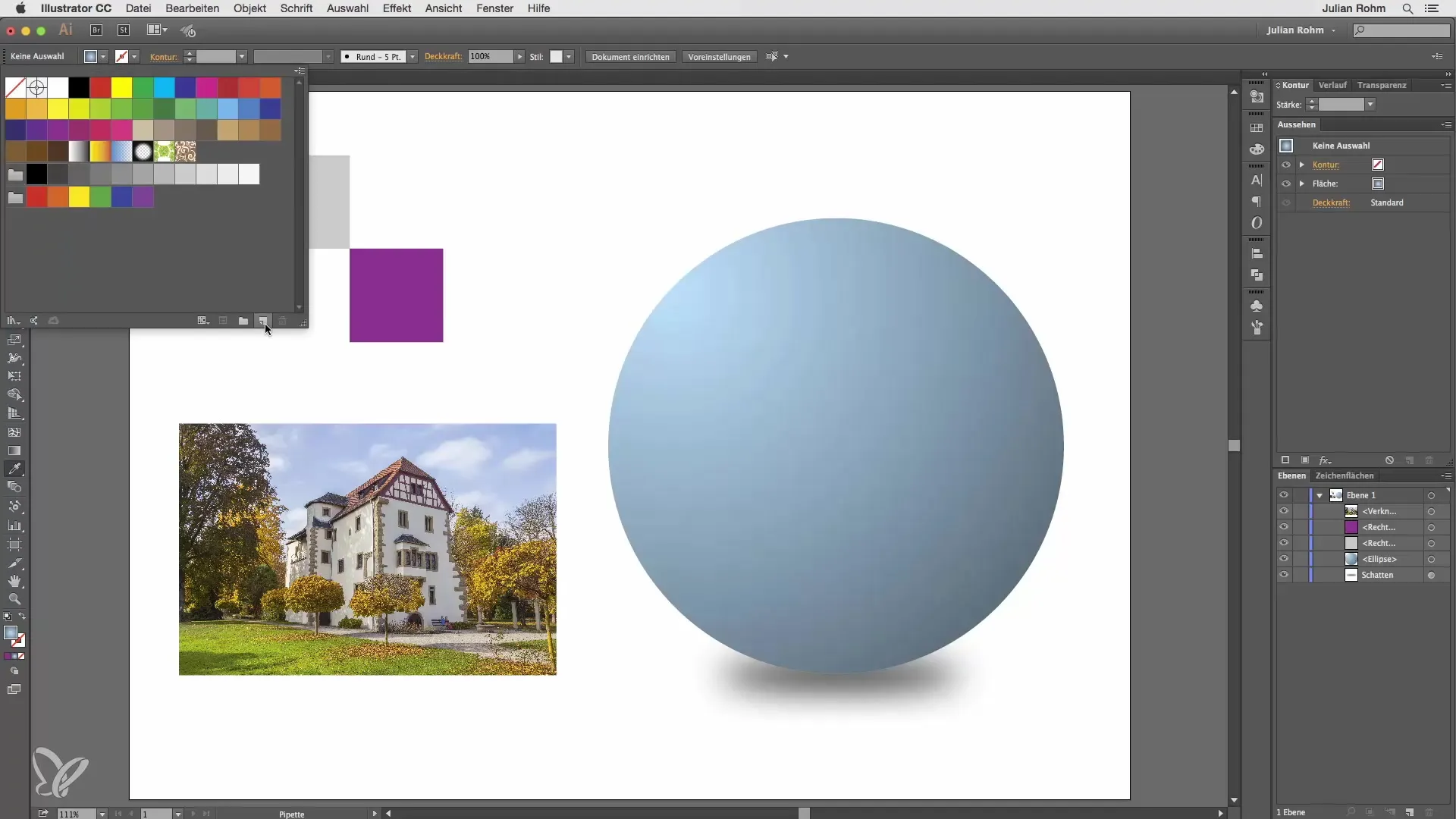 Farbaufnahme & präzise Messung in Illustrator Farbaufnahme & präzise Messung in Illustrator