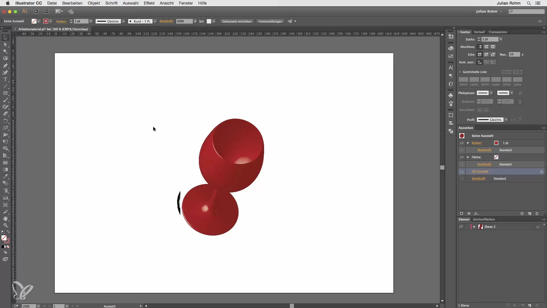 Erstelle dein 3D-Weinglas in Illustrator Erstelle dein 3D-Weinglas in Illustrator