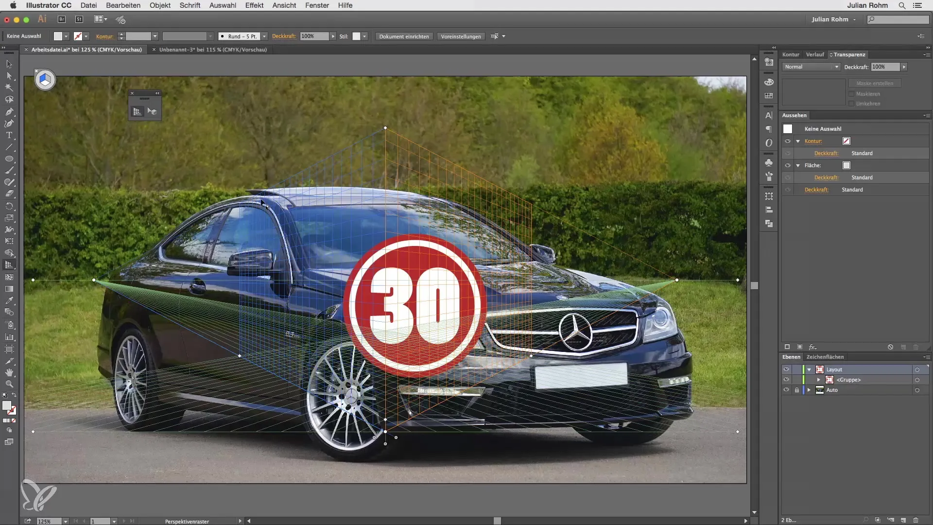 Perspektivische Verzerrung in Illustrator einfach umsetzen Perspektivische Verzerrung in Illustrator einfach umsetzen