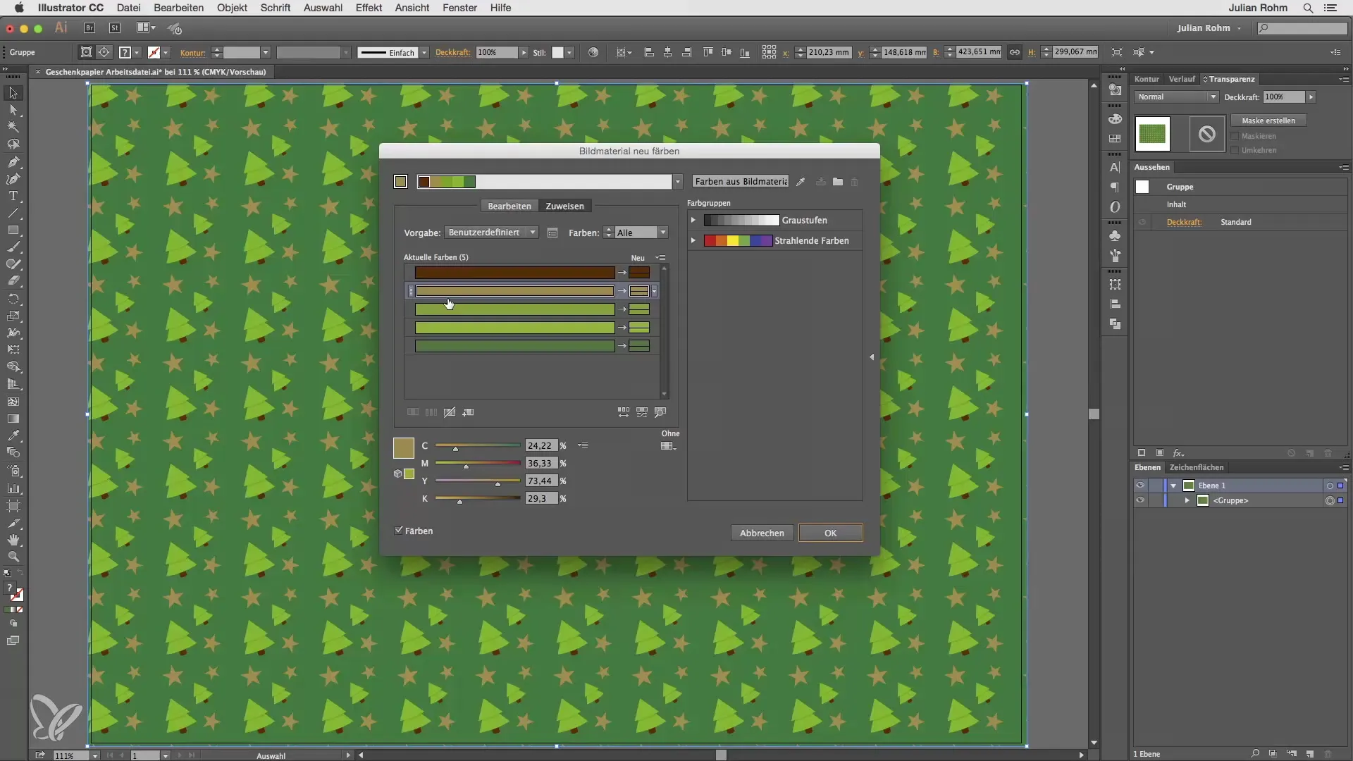 Convertir les couleurs dans Adobe Illustrator en un éclair Convertir les couleurs dans Adobe Illustrator en un éclair