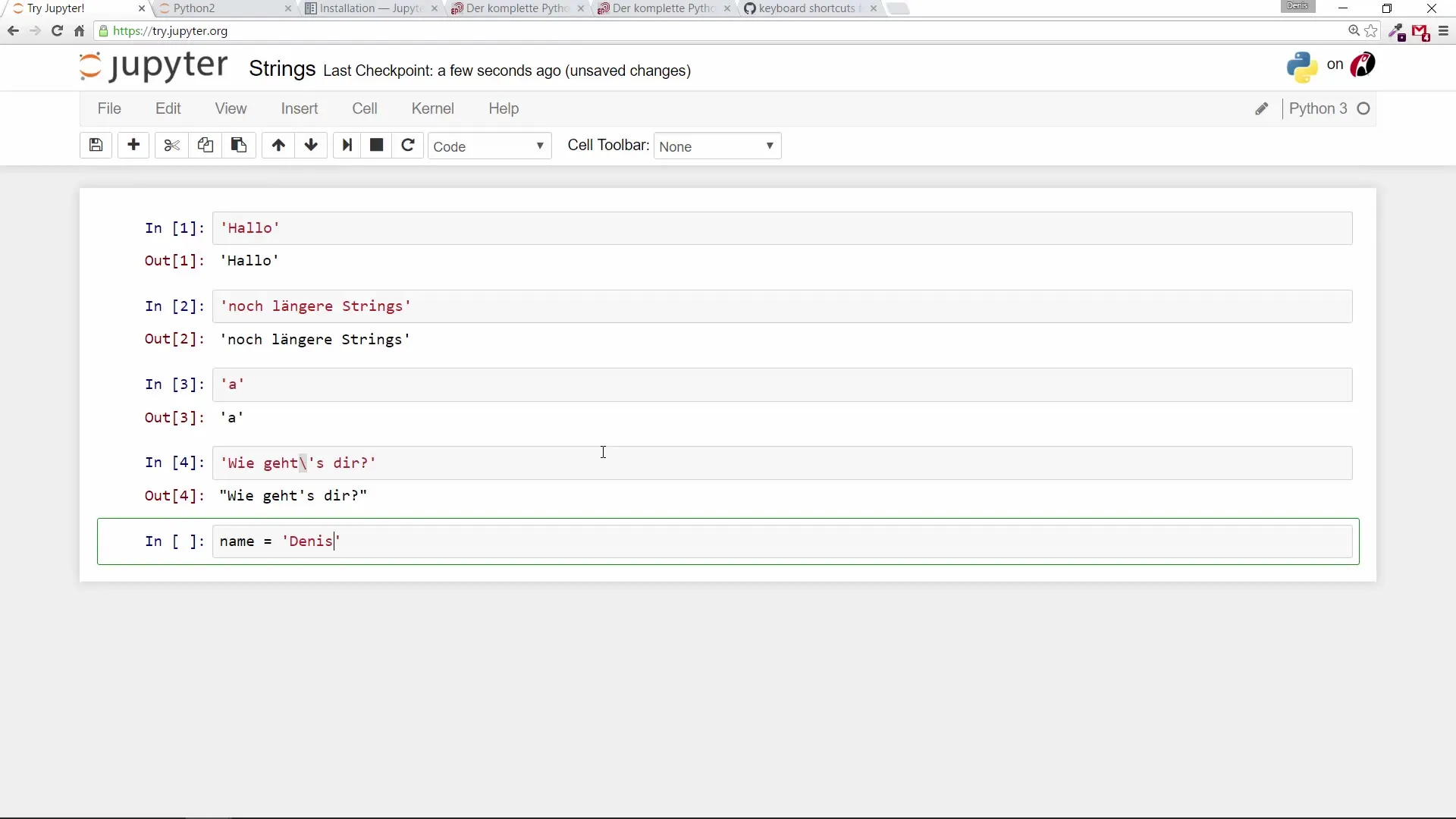 Strings effizient nutzen: Python-Programmierung für Einsteiger Strings effizient nutzen: Python-Programmierung für Einsteiger