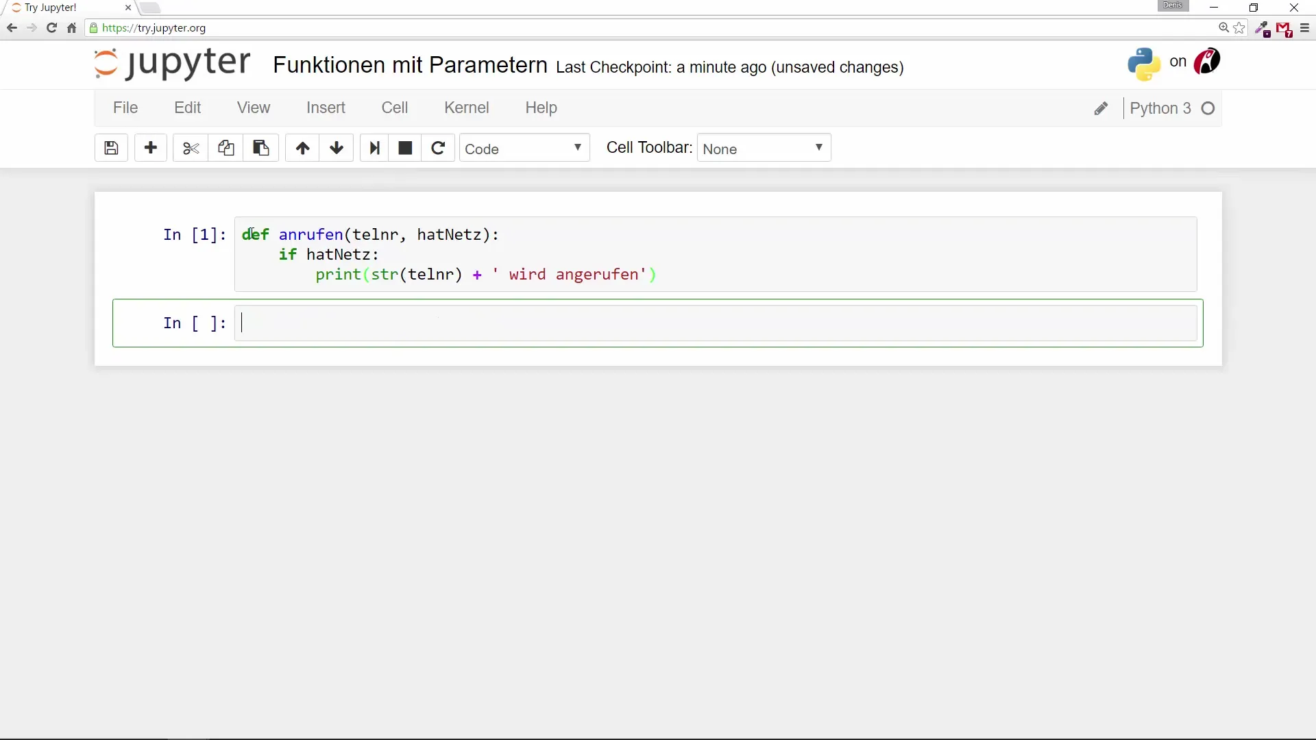 パラメータを持つPythonの関数 (初心者向け) Pythonの初心者向けのパラメータを持つ関数