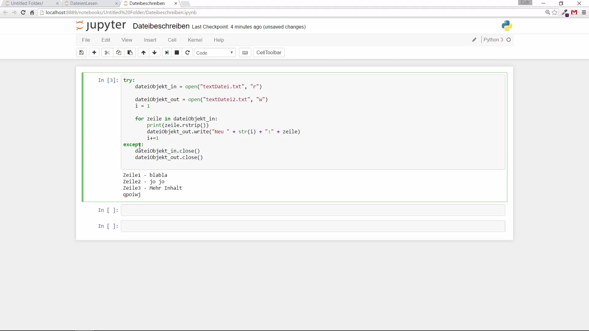 Pythonでファイルを書く - ステップバイステップ Pythonでファイルを書く - ステップバイステップ
