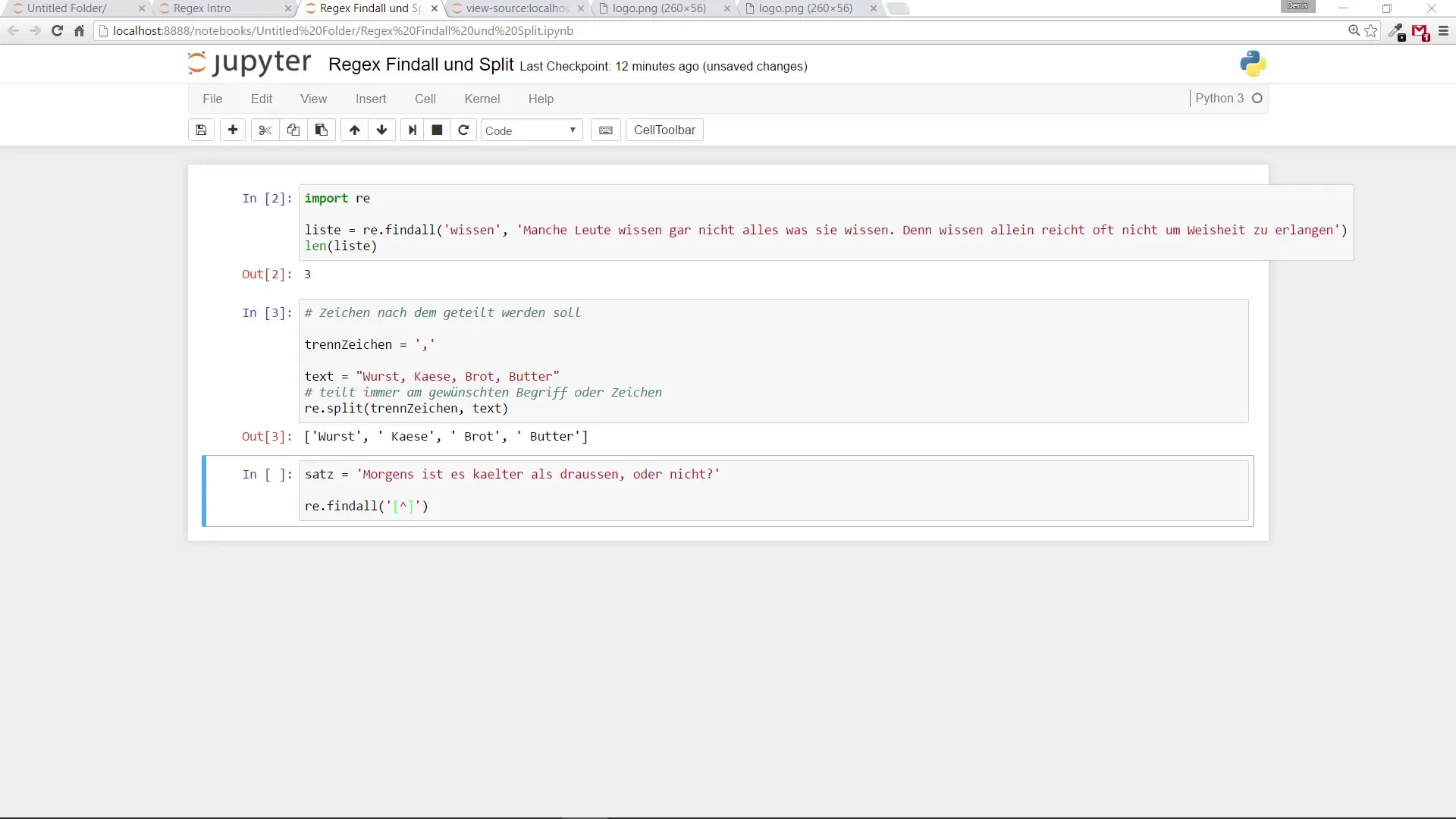 Optimalizuj svoj Python kód pomocou re.findall a split Optimalizujte svoj Python kód pomocou re.findall a split
