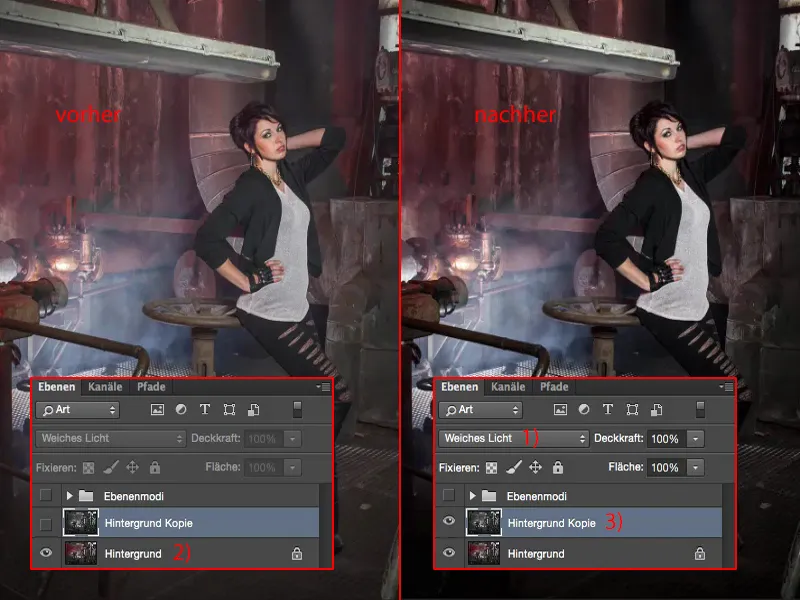 Looks & Styles mit Photoshop - Ebenenmodi und ihre Wirkungsweise