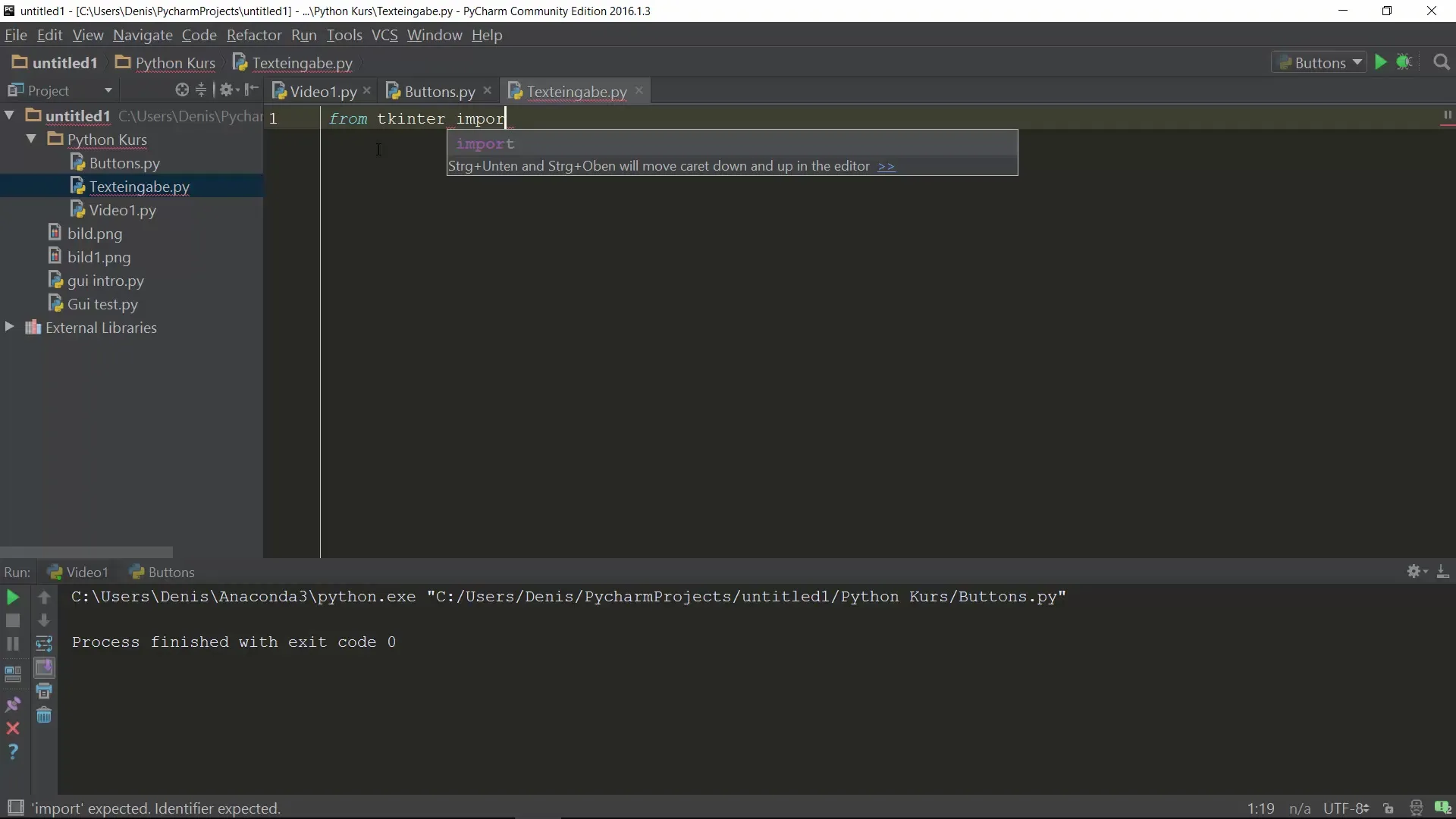 Įvesties laukų kūrimas Python su Tkinter Įvesties laukelių kūrimas Python su Tkinter