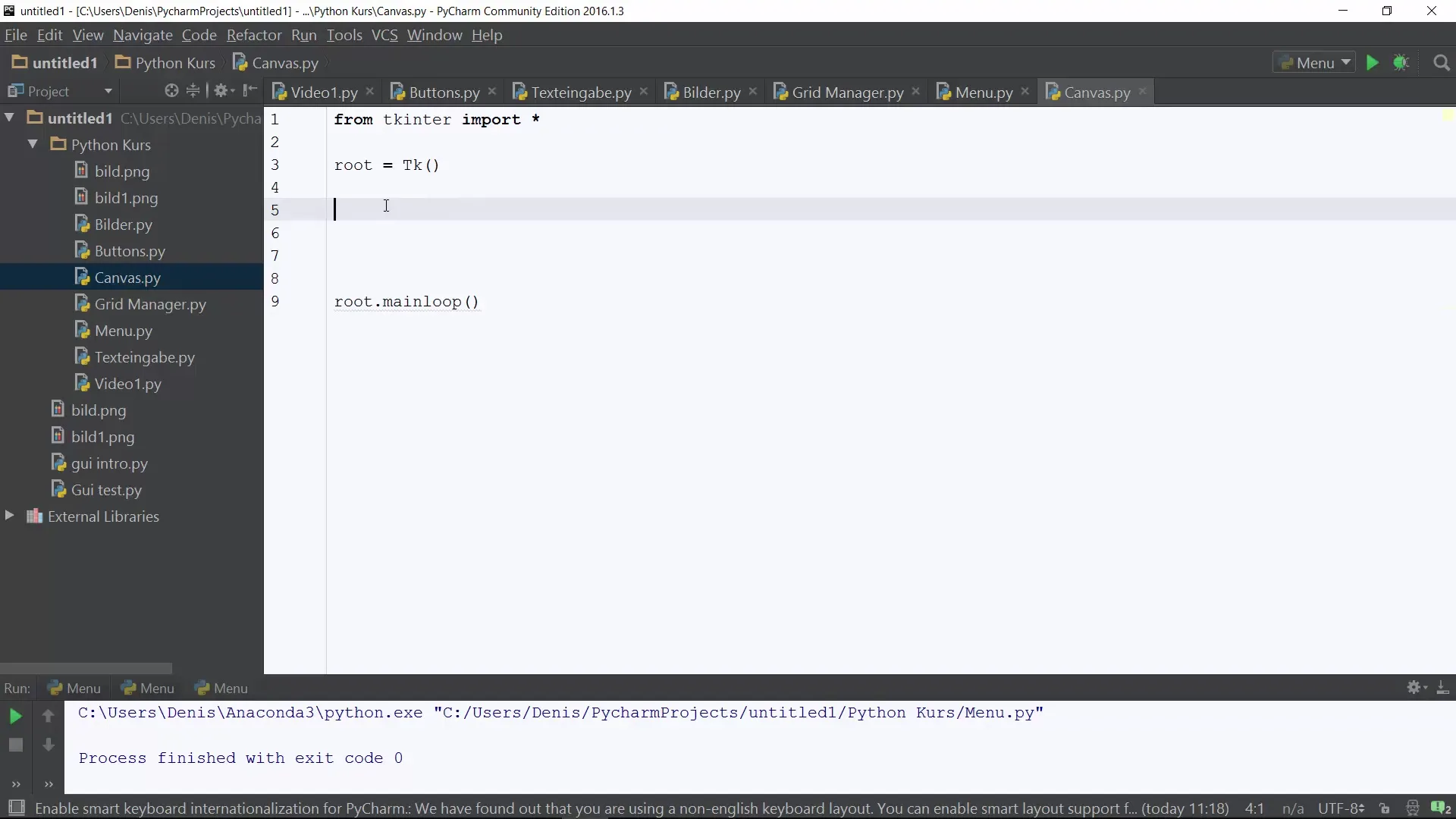 Brėžti ratus su Canvas - Python GUI vadovas Piešimas ratų su Canvas - Python GUI pamoka