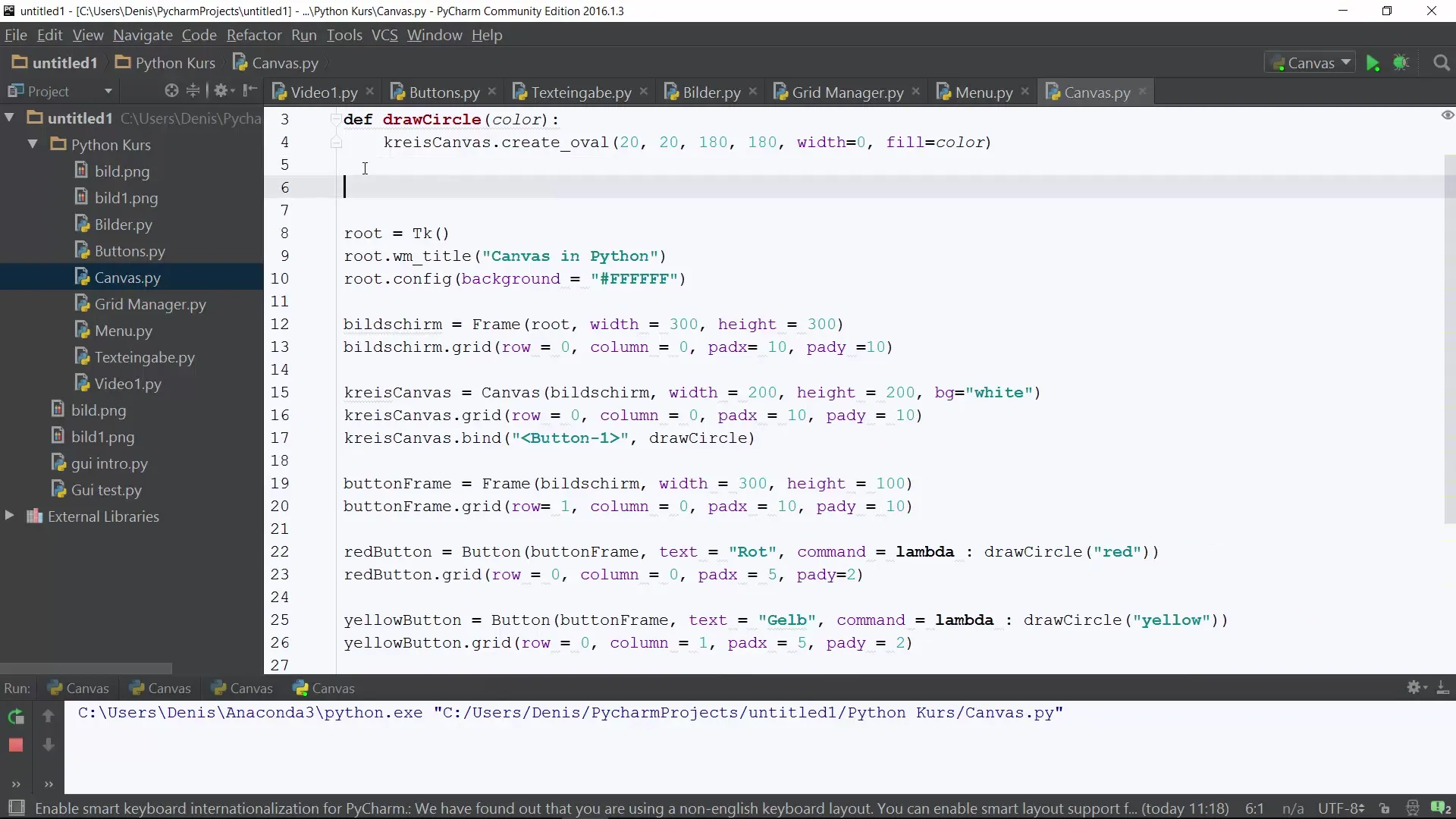 Python-programovanie pre začiatočníkov: Farby na plátne Python programovanie pre začiatočníkov: Farby v plátne