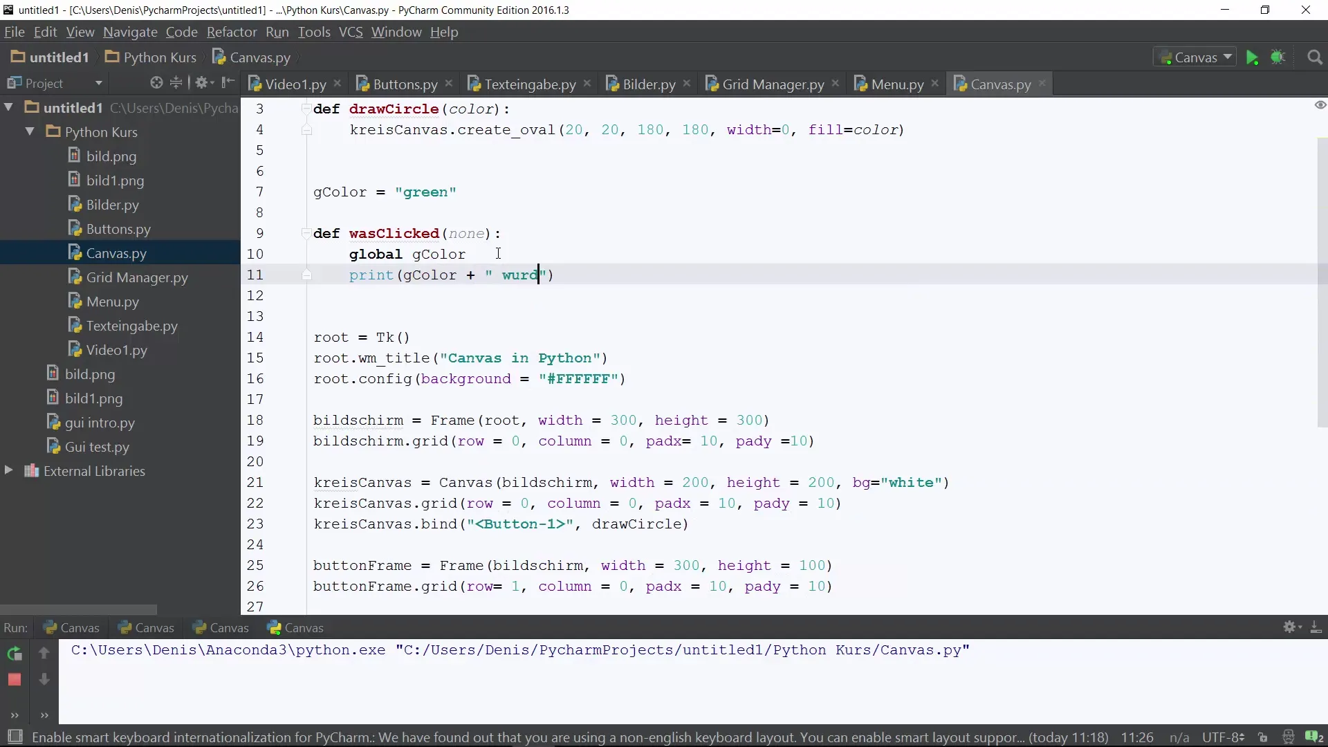 Python programovanie pre začiatočníkov: Farby v plátne Python programovanie pre začiatočníkov: Farby v plátne