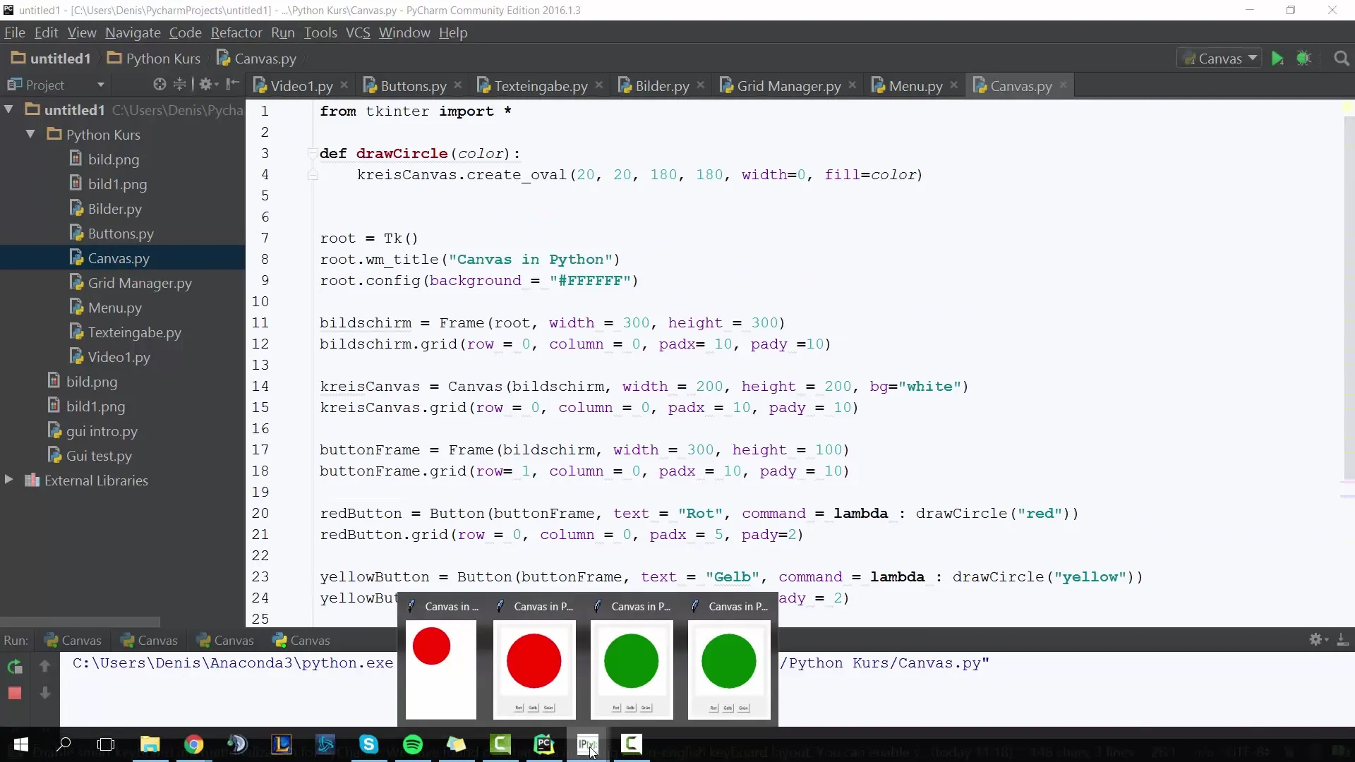 Python programovanie pre začiatočníkov: Farby na plátne Python programovanie pre začiatočníkov: Farby na plátne