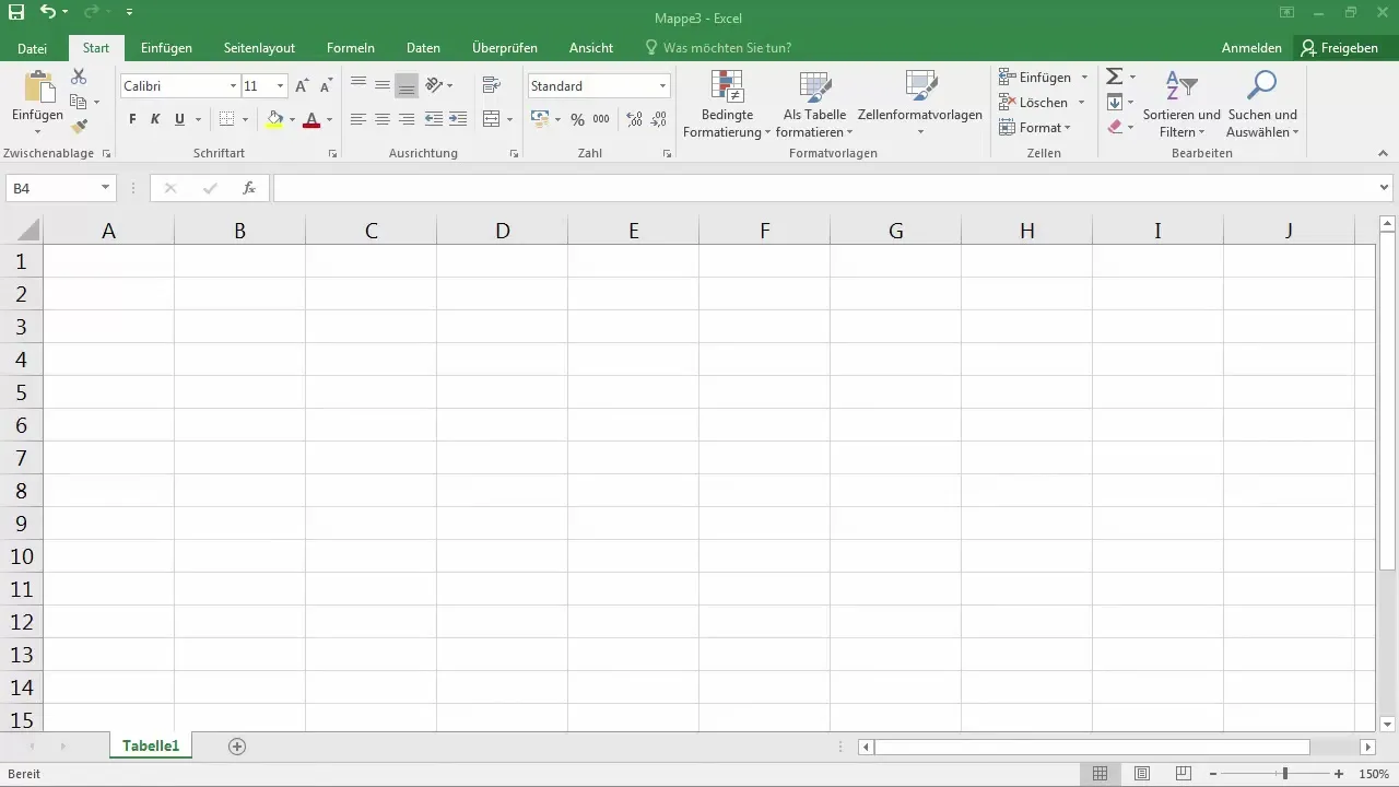 Benutzeroberfläche von Excel: Einführung für Einsteiger Benutzeroberfläche von Excel: Einführung für Einsteiger