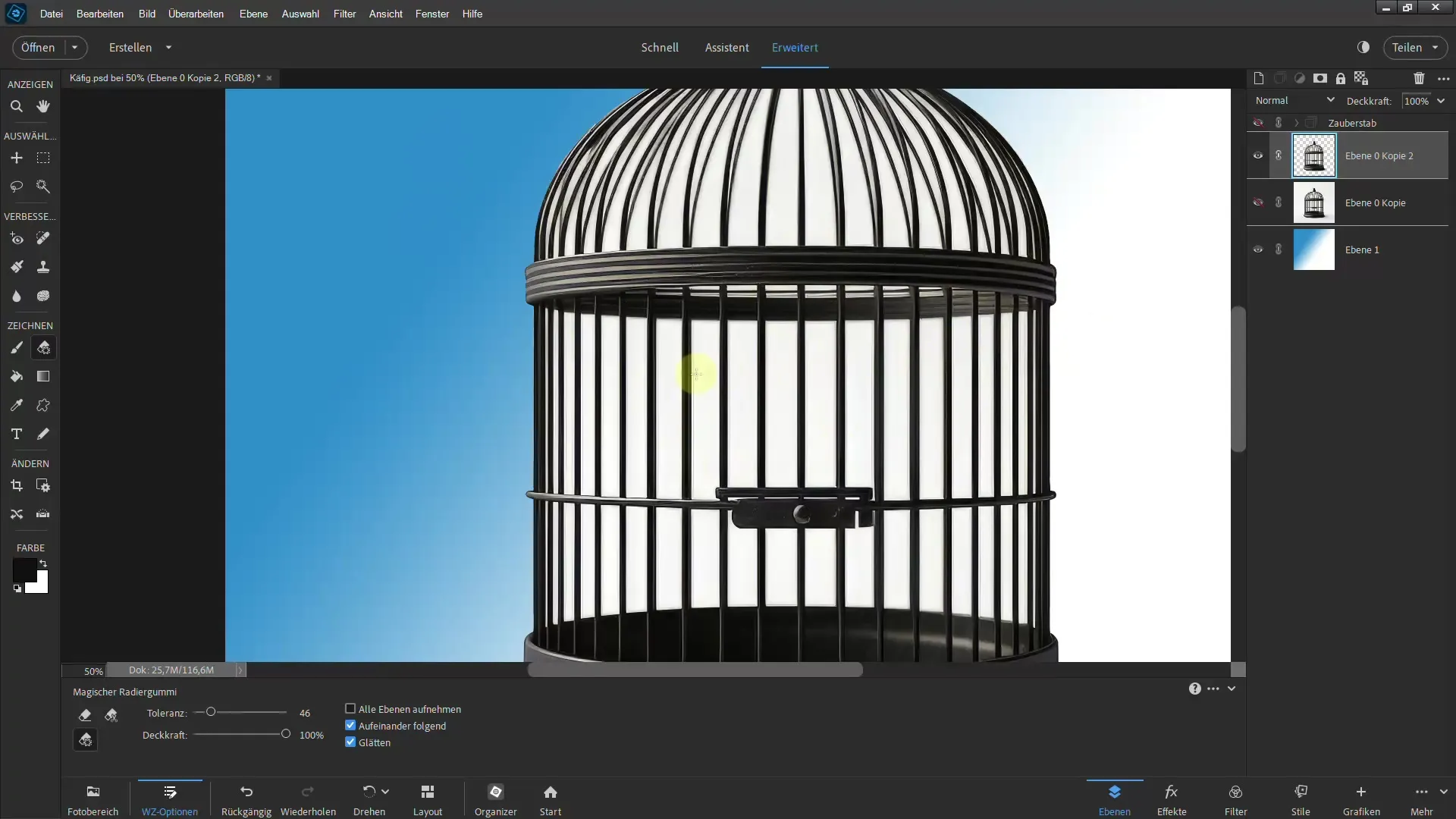4 effektive metoder for utklipping i Photoshop Elements