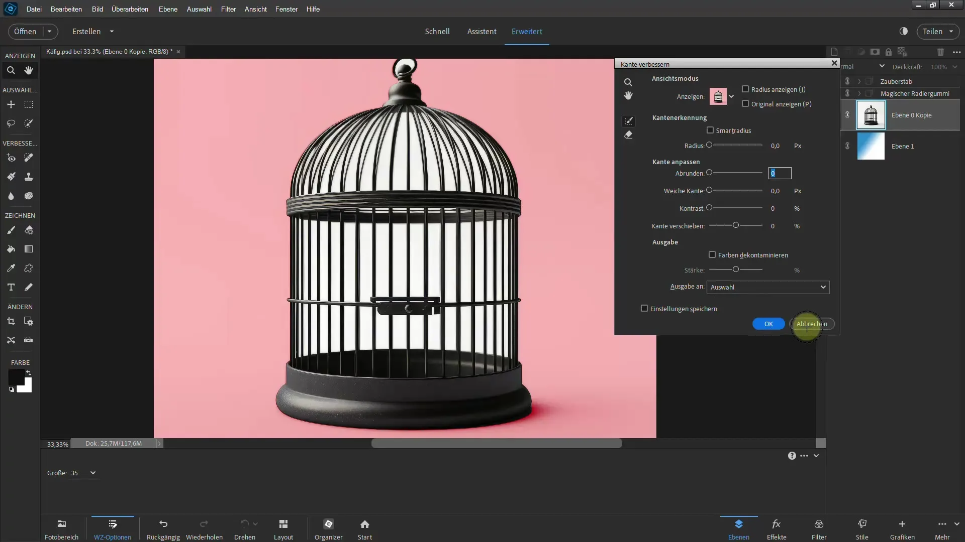 4 effektive metoder for utklipping i Photoshop Elements