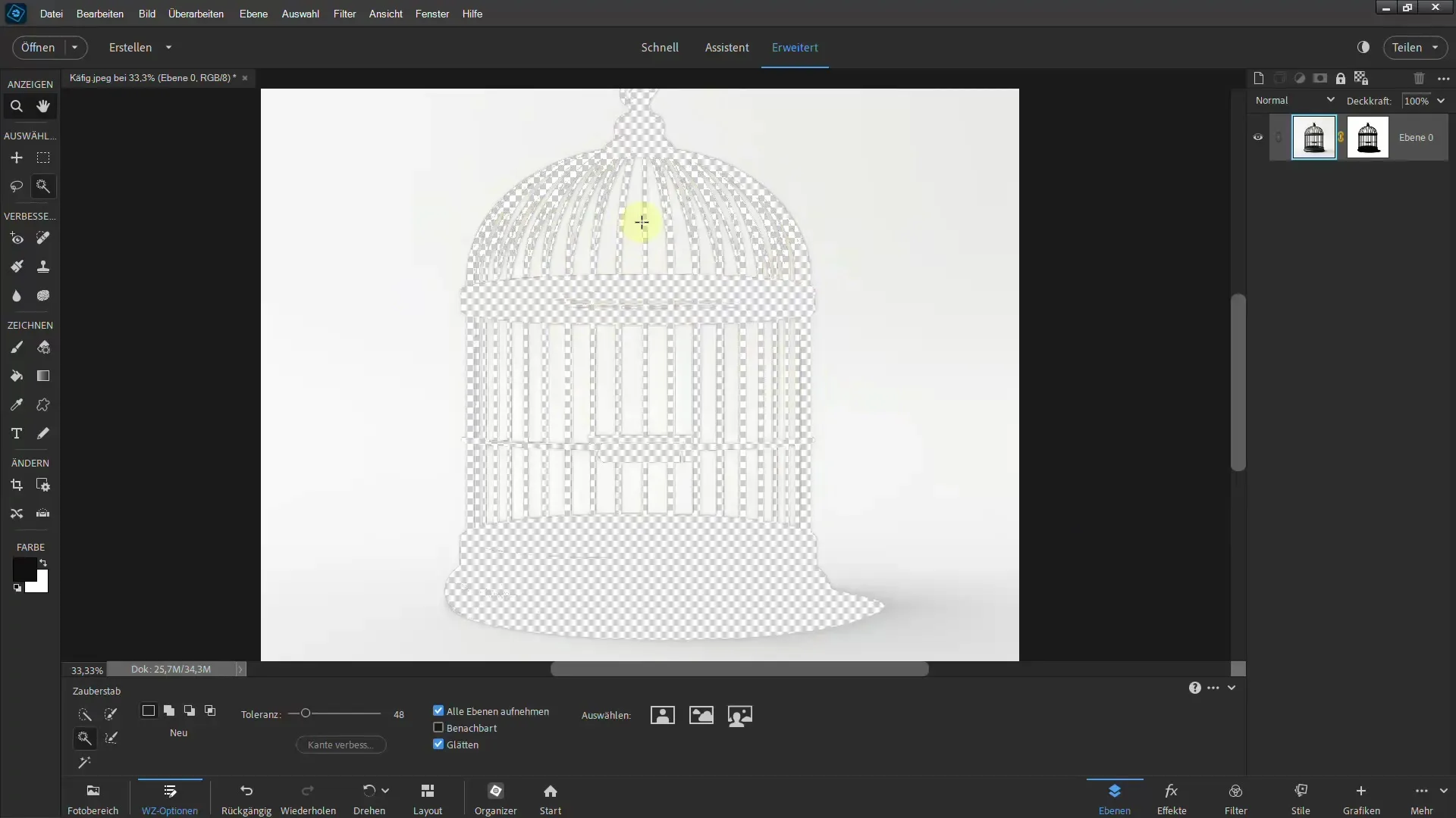 4 effektive metoder for frilegging i Photoshop Elements