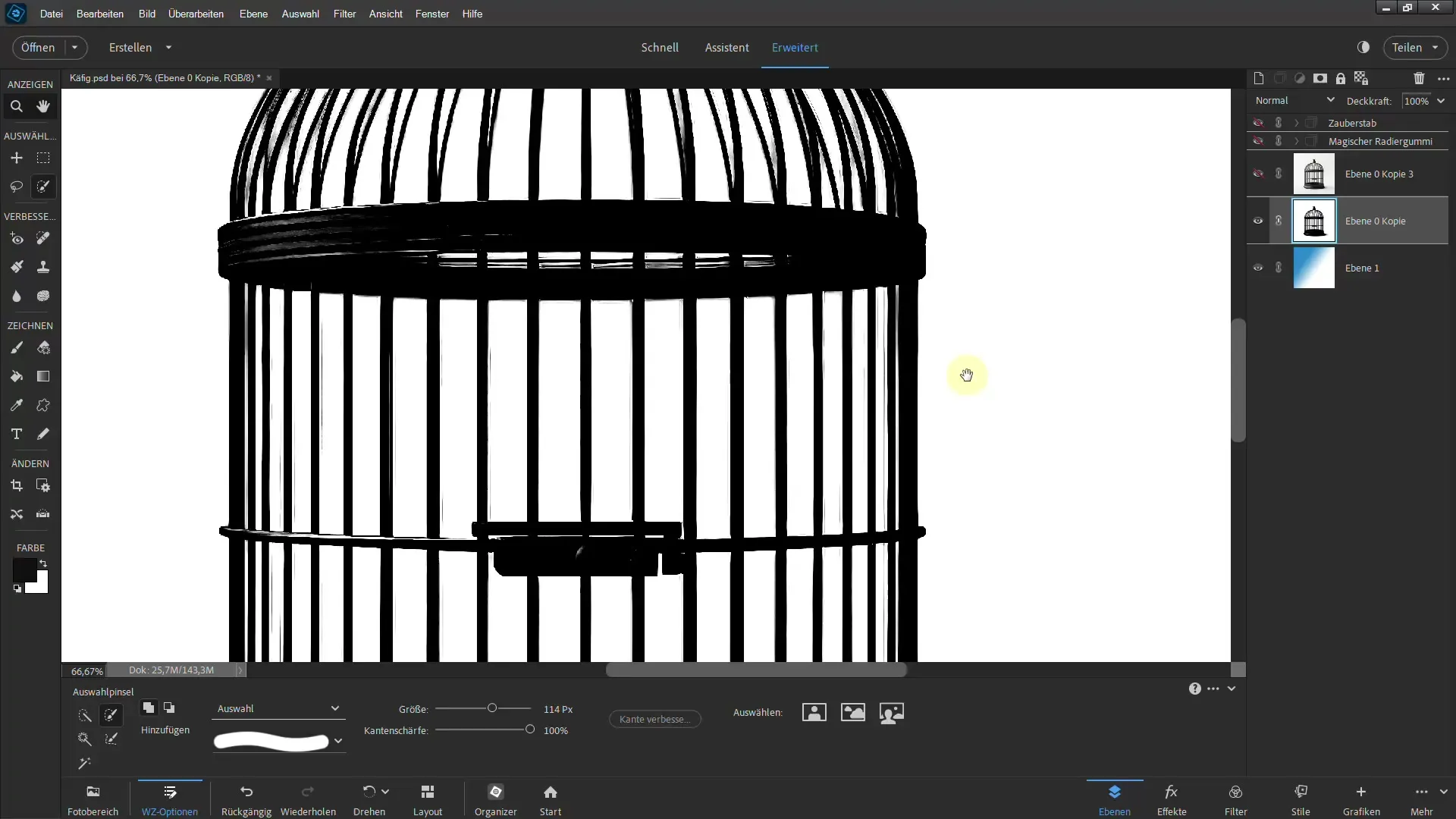 4 effektive metoder for å fjerne bakgrunnen i Photoshop Elements