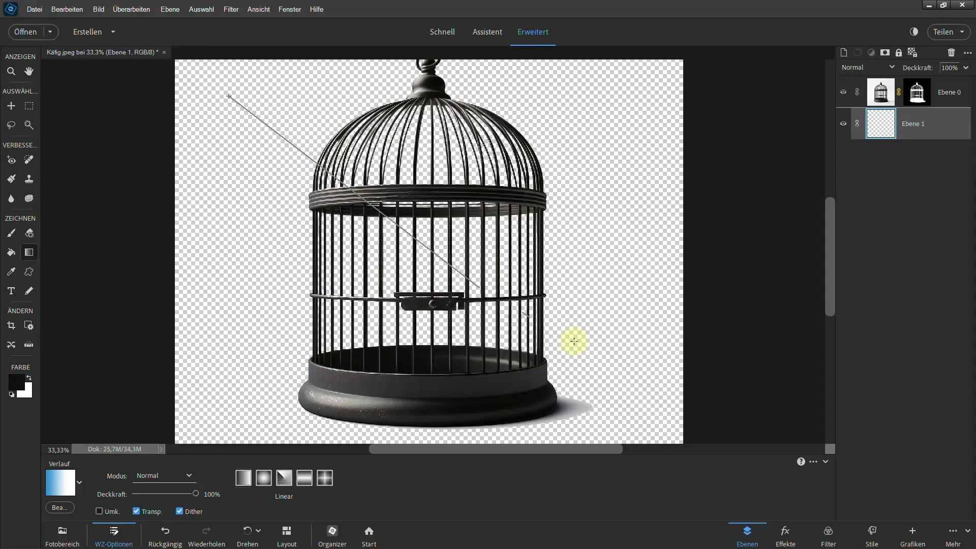 4 effektive metoder for utklipping i Photoshop Elements