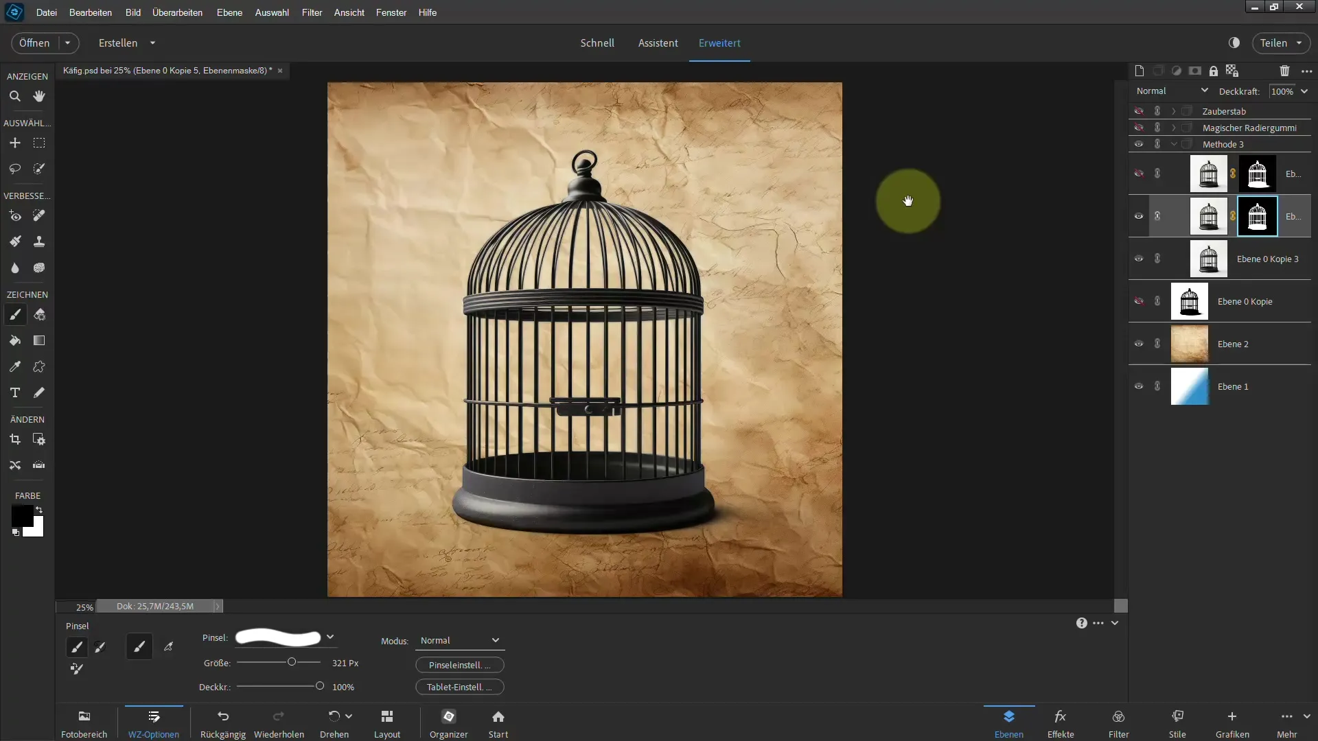4 effektive metoder for utklipping i Photoshop Elements