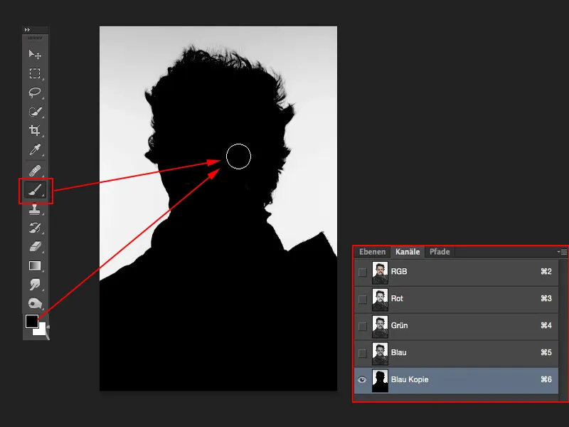 Ieškatų ir stilių koregavimas su „Photoshop“ - tono korekcija