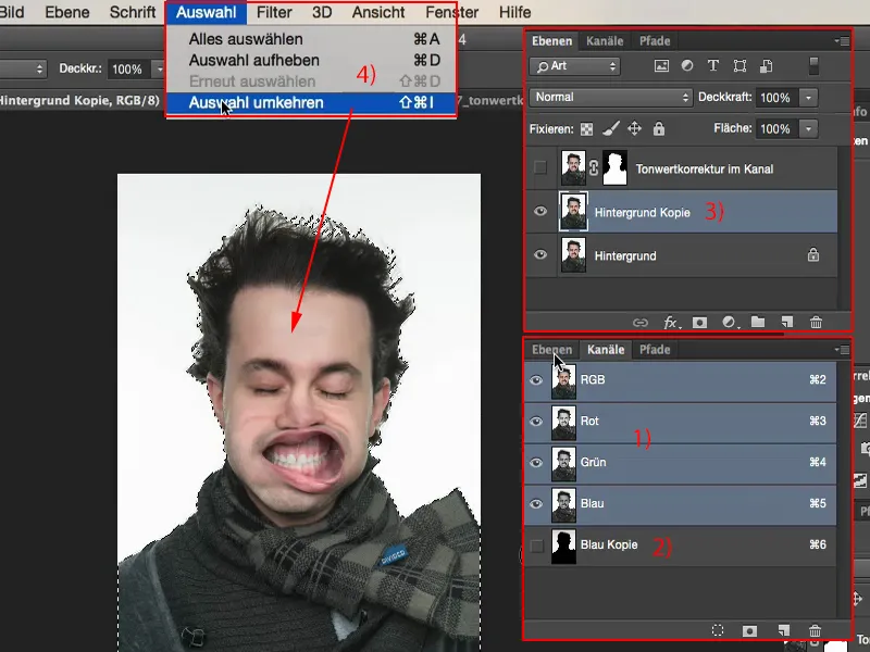 Spauskite & stiliai su „Photoshop“ - tono korekcija