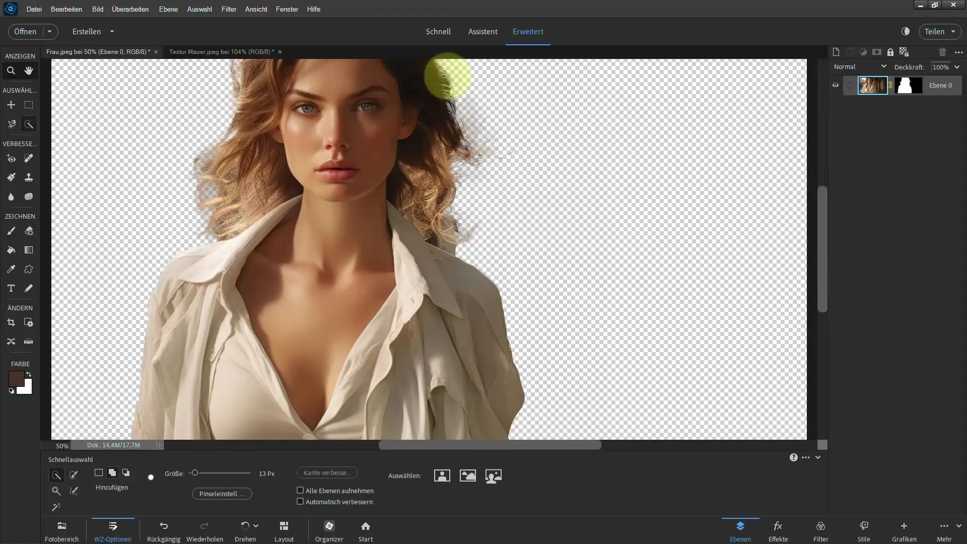 Hårutskjæring enkelt utført - en veiledning med Photoshop Elements