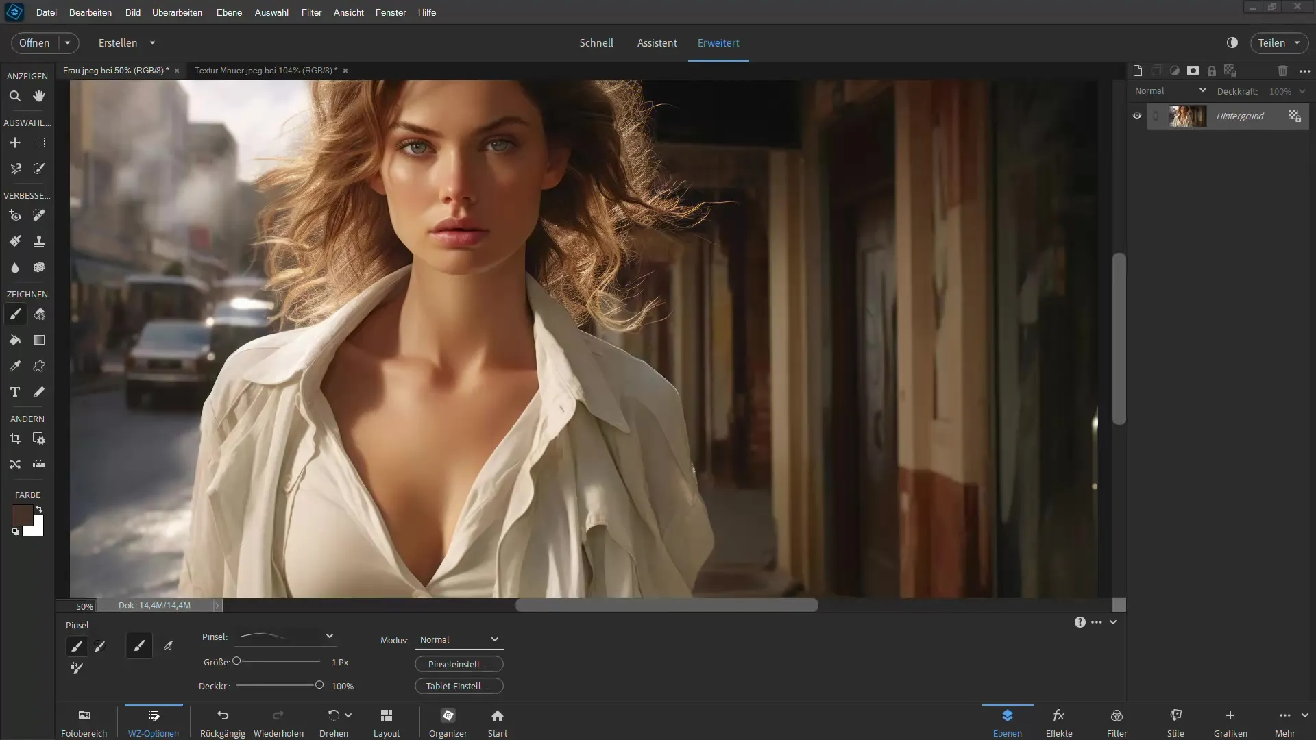 Håruttak enkelt utført - en veiledning med Photoshop Elements