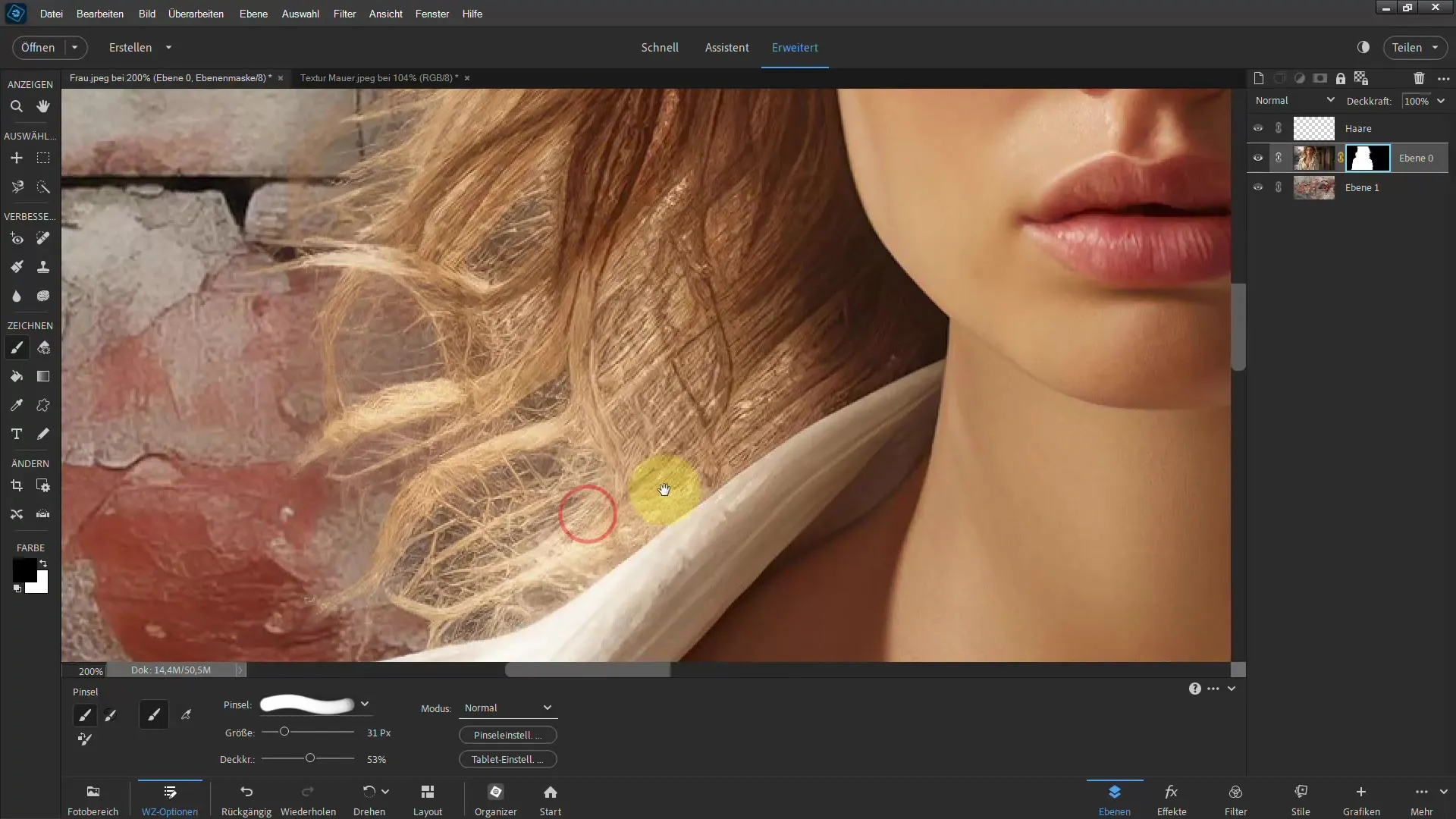 Hårutskjæring enkelt gjort - en veiledning med Photoshop Elements