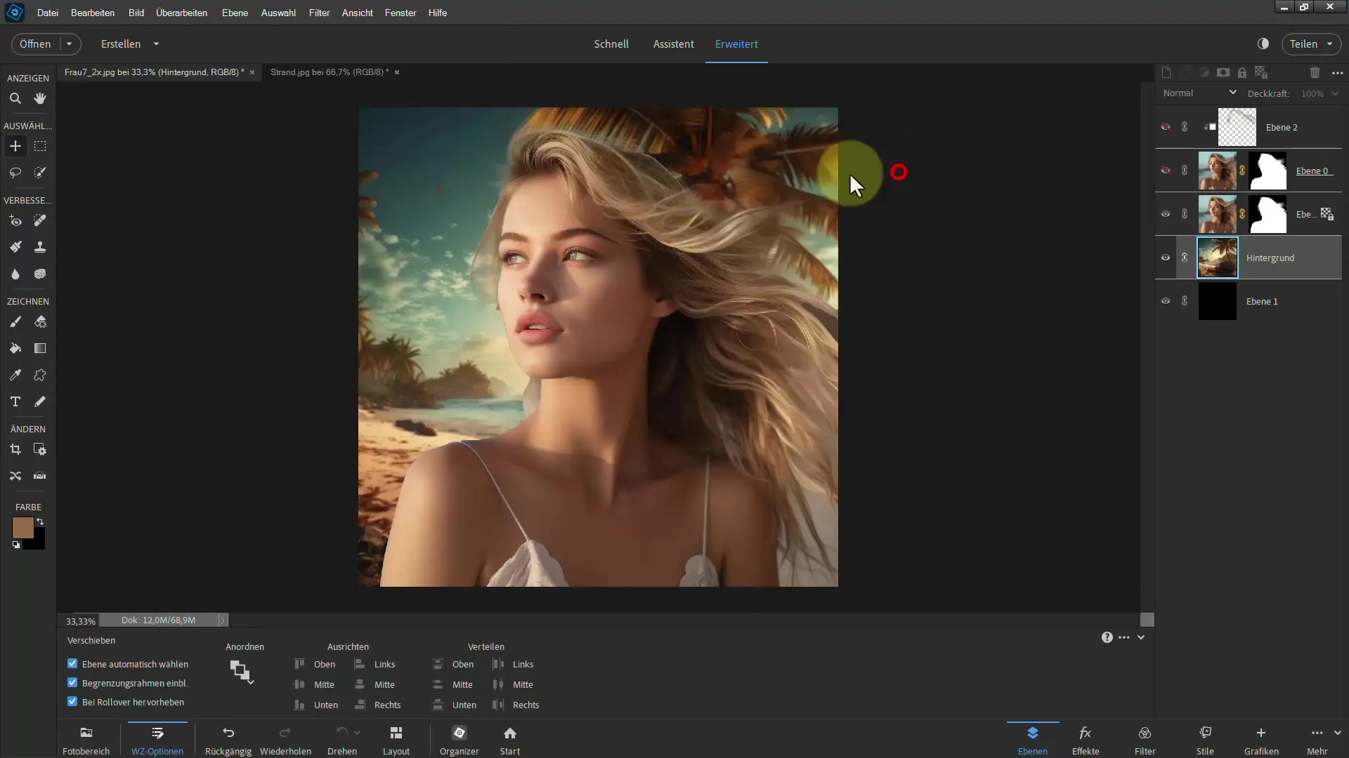 Frigjøring av hår: Trinn for trinn guide med Photoshop Elements