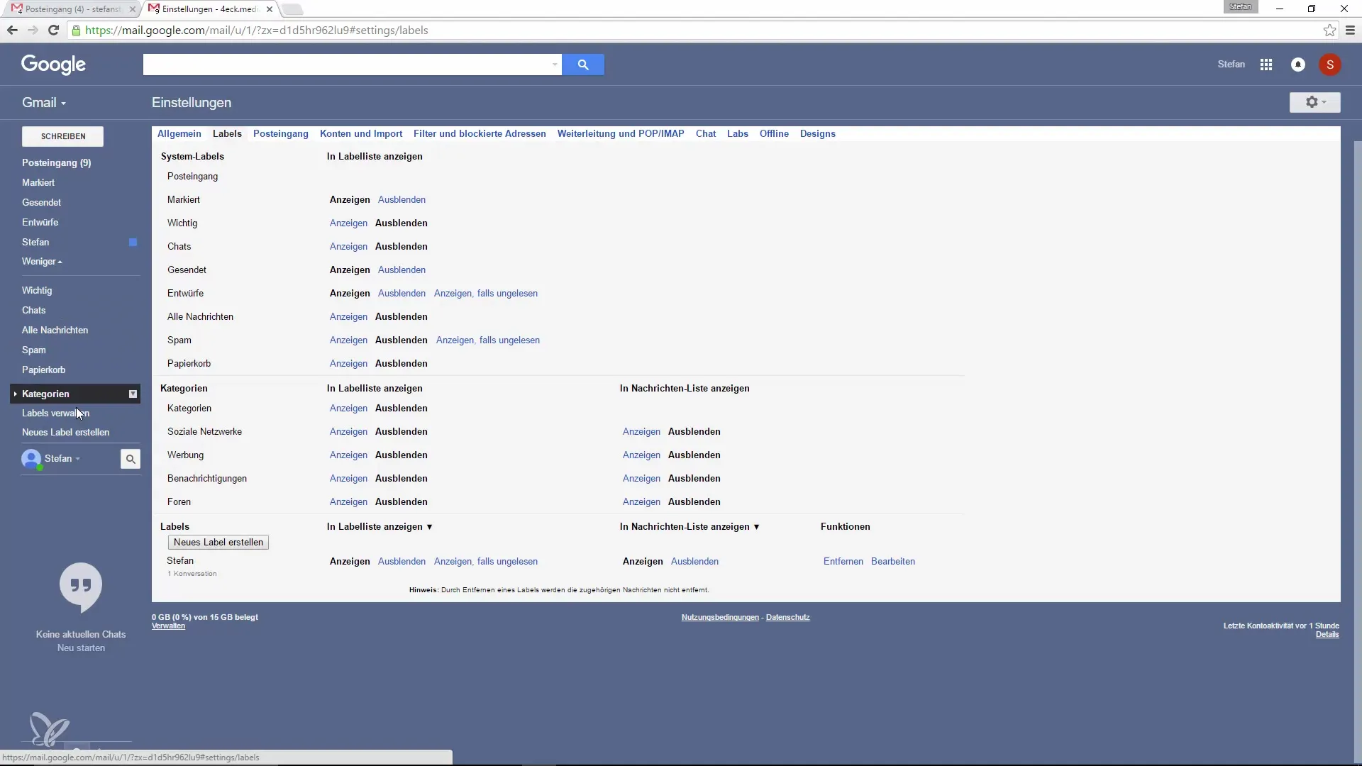 Organização eficaz no Gmail - Usando as etiquetas de forma inteligente Organização eficaz no Gmail – Uso inteligente de etiquetas