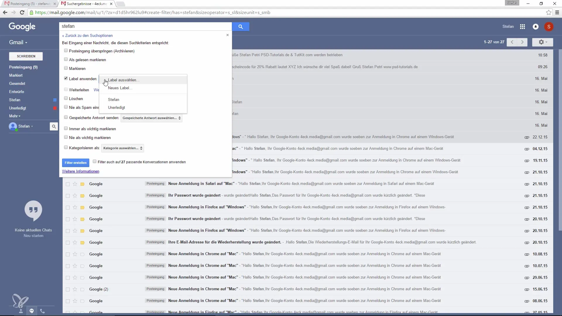 Organização eficaz no Gmail – Uso inteligente de etiquetas Organização eficaz no Gmail – Usar rótulos de forma inteligente